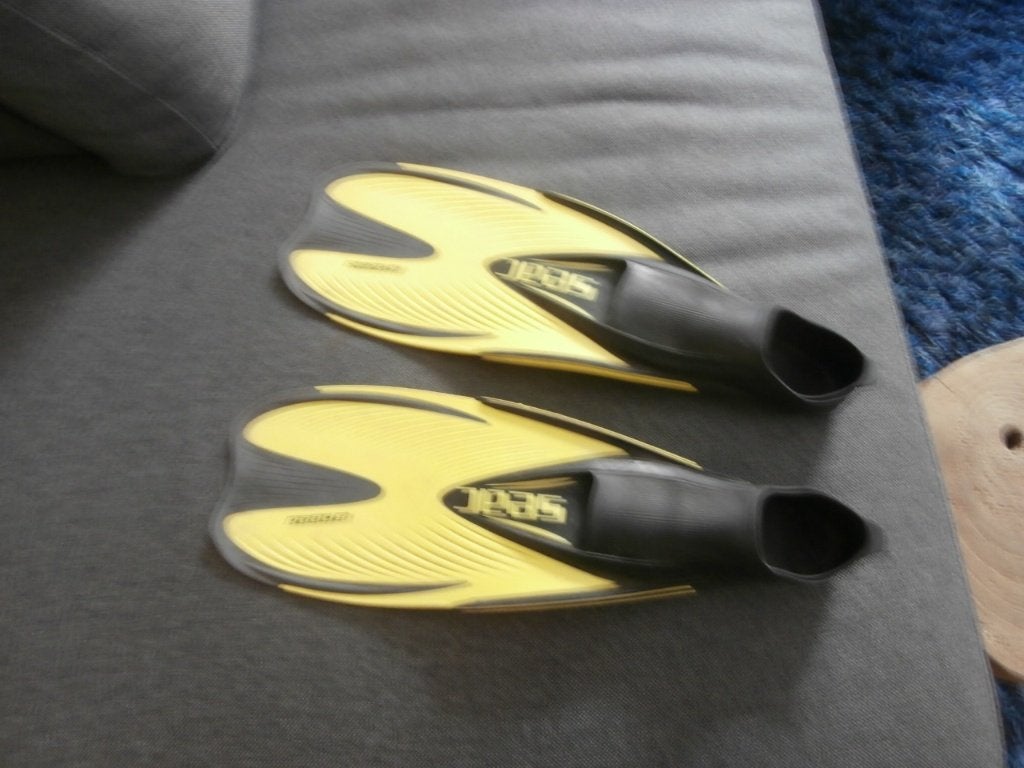 zwemvliezen Speed Seac maat 32 33 zwemmen snorkelen duiken, Ophalen of Verzenden, Gebruikt, Zwem- of Duikvliezen