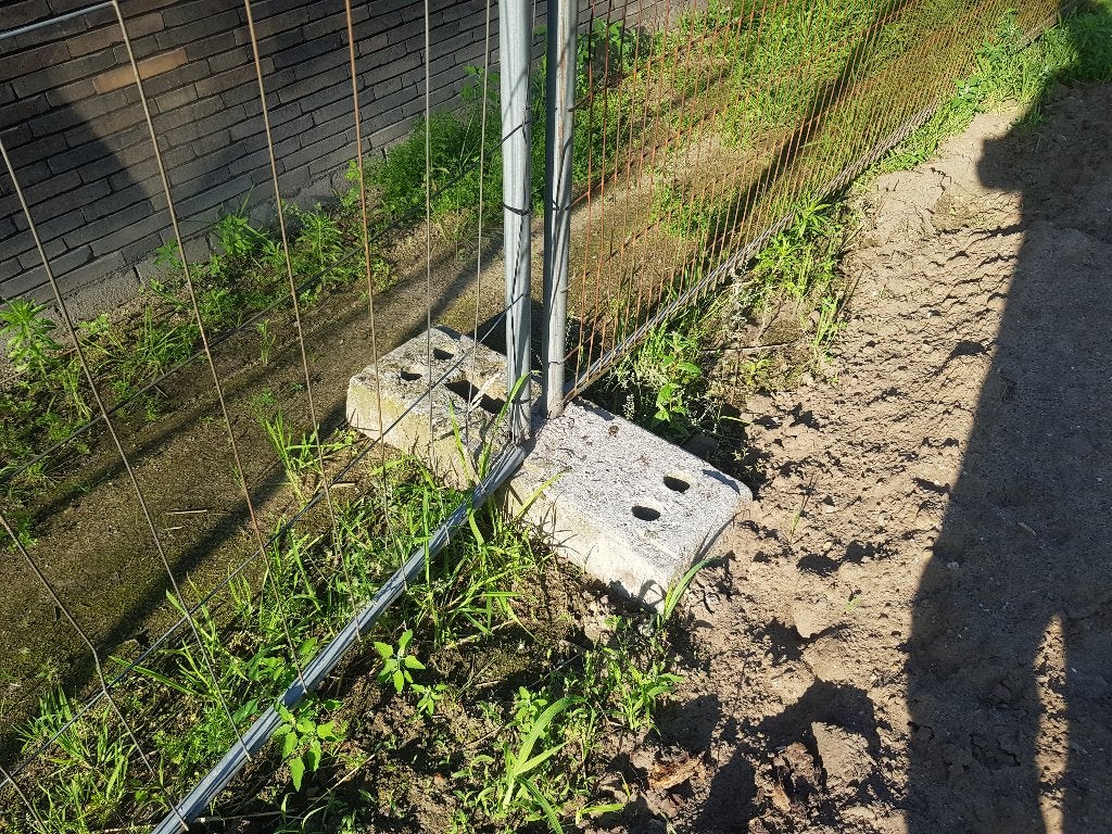 9 stuks Bouwhekken, Ophalen, Gebruikt, Overige typen, Minder dan 2 meter