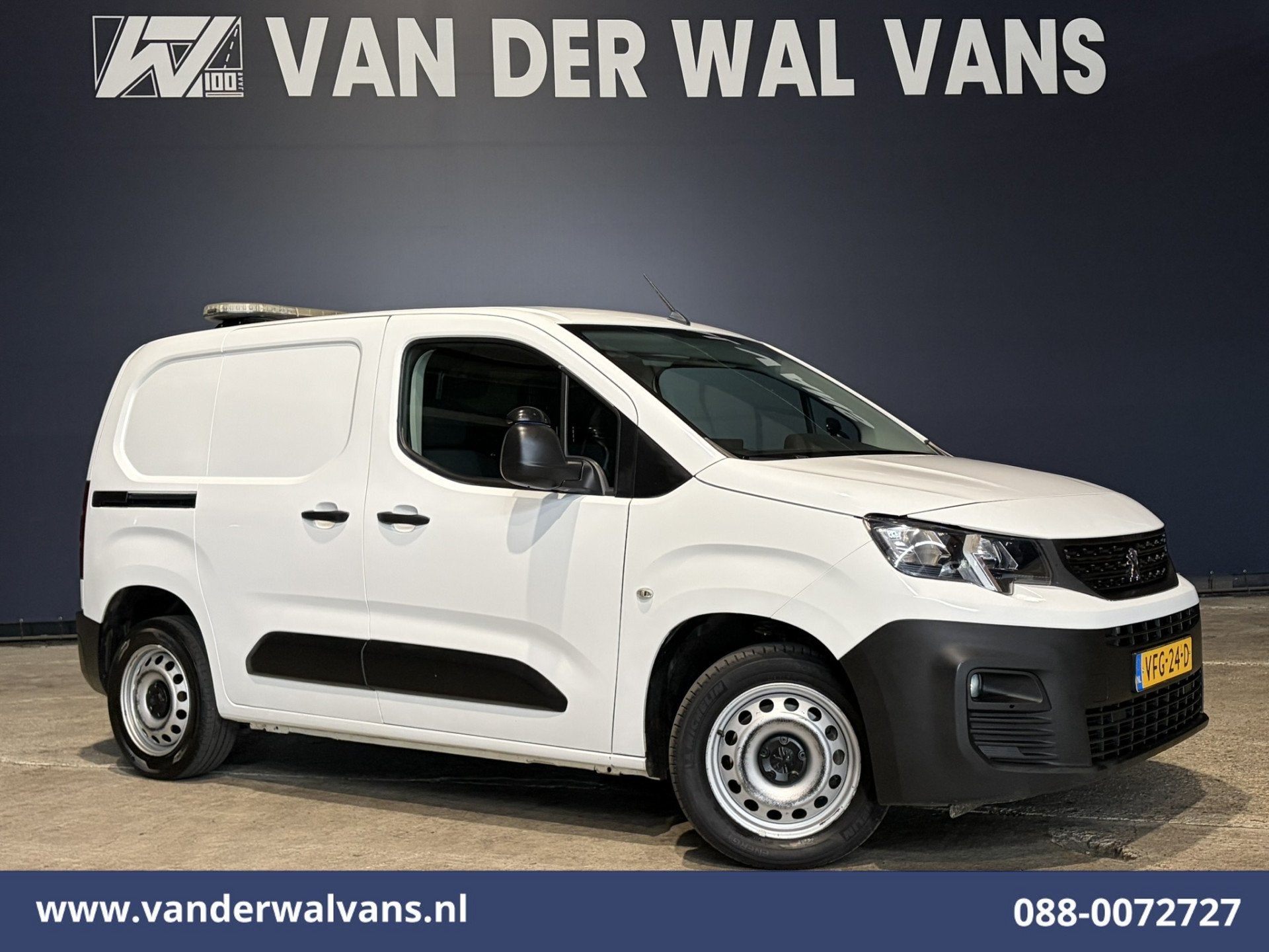 Peugeot Partner 1.5 BlueHDI L1H1 Euro6 Airco | Apple Carplay, Voorwielaandrijving, Stof, Gebruikt, 4 cilinders