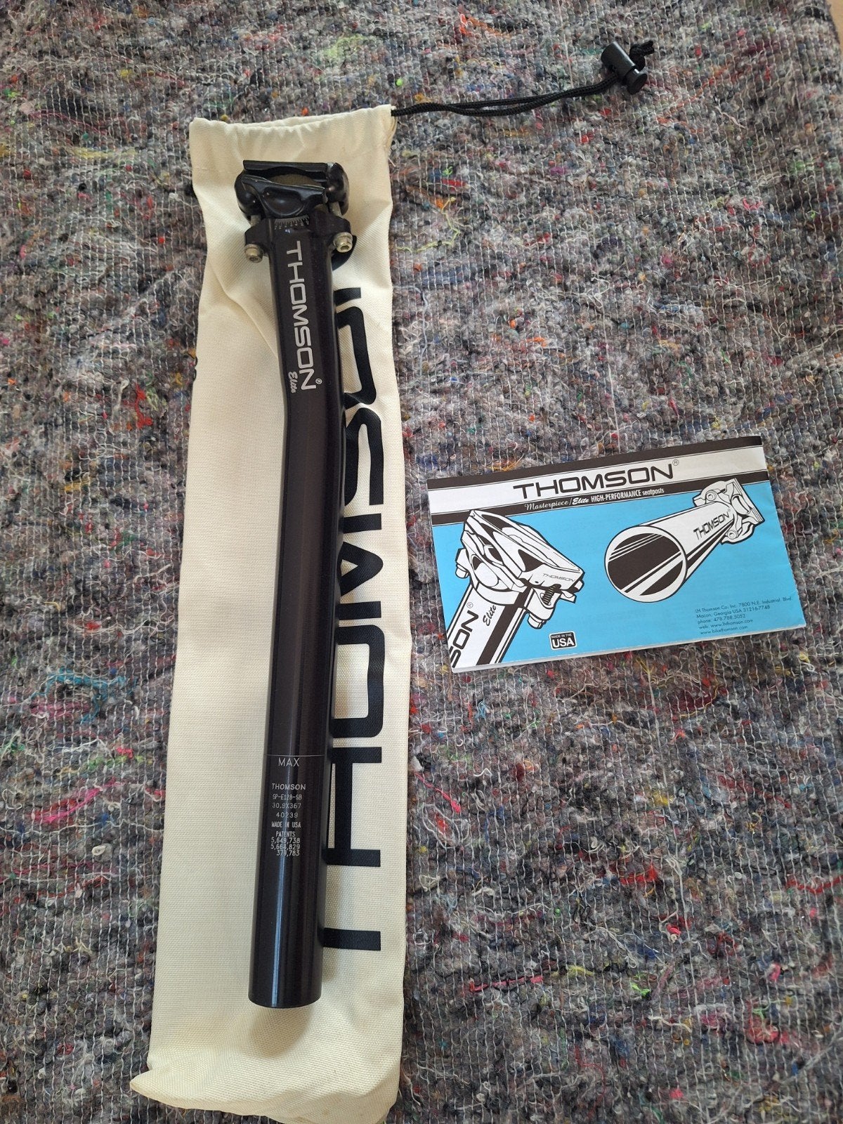 thomson elite setback zadelpen 30.9, Fietsen en Brommers, Ophalen of Verzenden