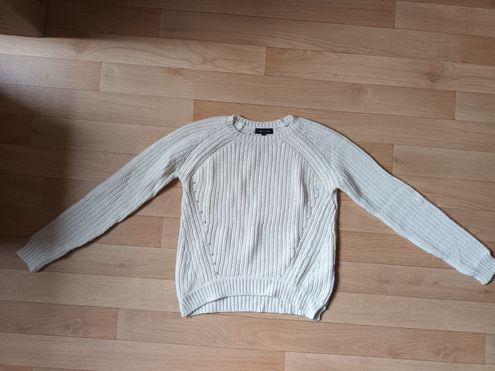 Creme witte trui New Look maat 6 34 cremewit wit cremewitte, New Look, Wit, Ophalen of Verzenden, Maat 34 (XS) of kleiner