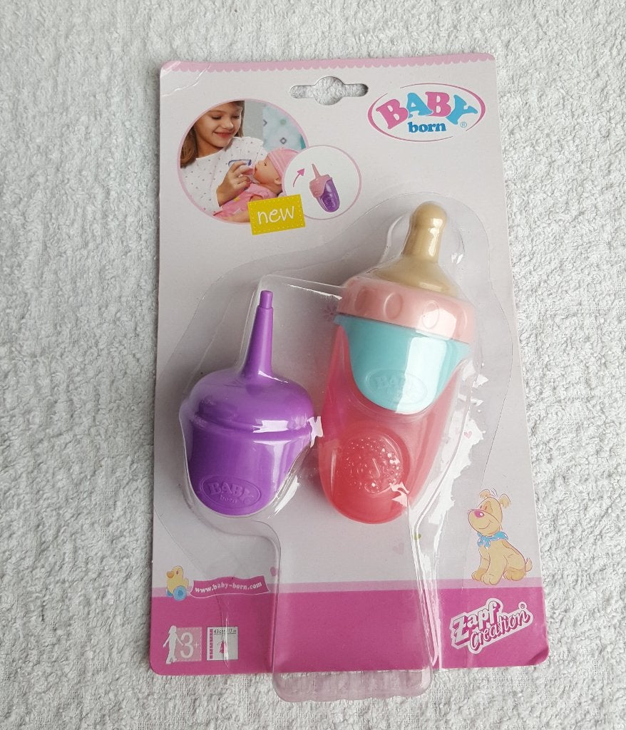 Baby born flesjes nieuw in de verpakking!, Ophalen of Verzenden, Nieuw, Babypop
