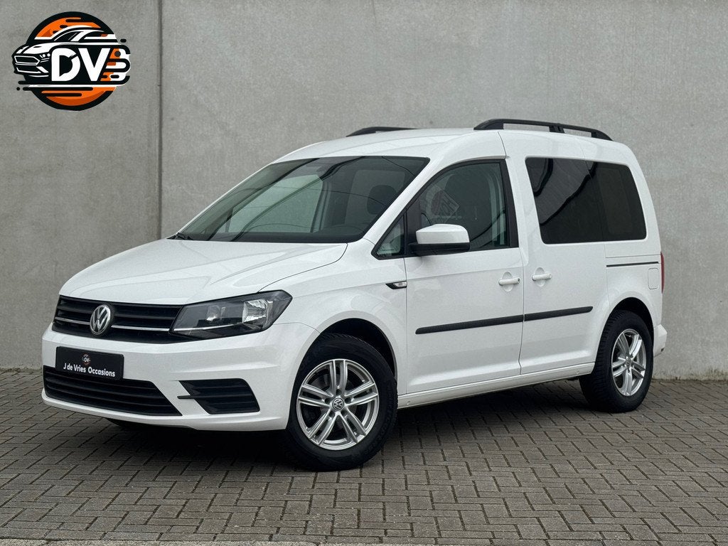 Volkswagen Caddy 1.0 TSI Trendline CAR PLAY CRUISE DAKRAILS, Auto's, Volkswagen, Voorwielaandrijving, Overige modellen, Wit, Handgeschakeld