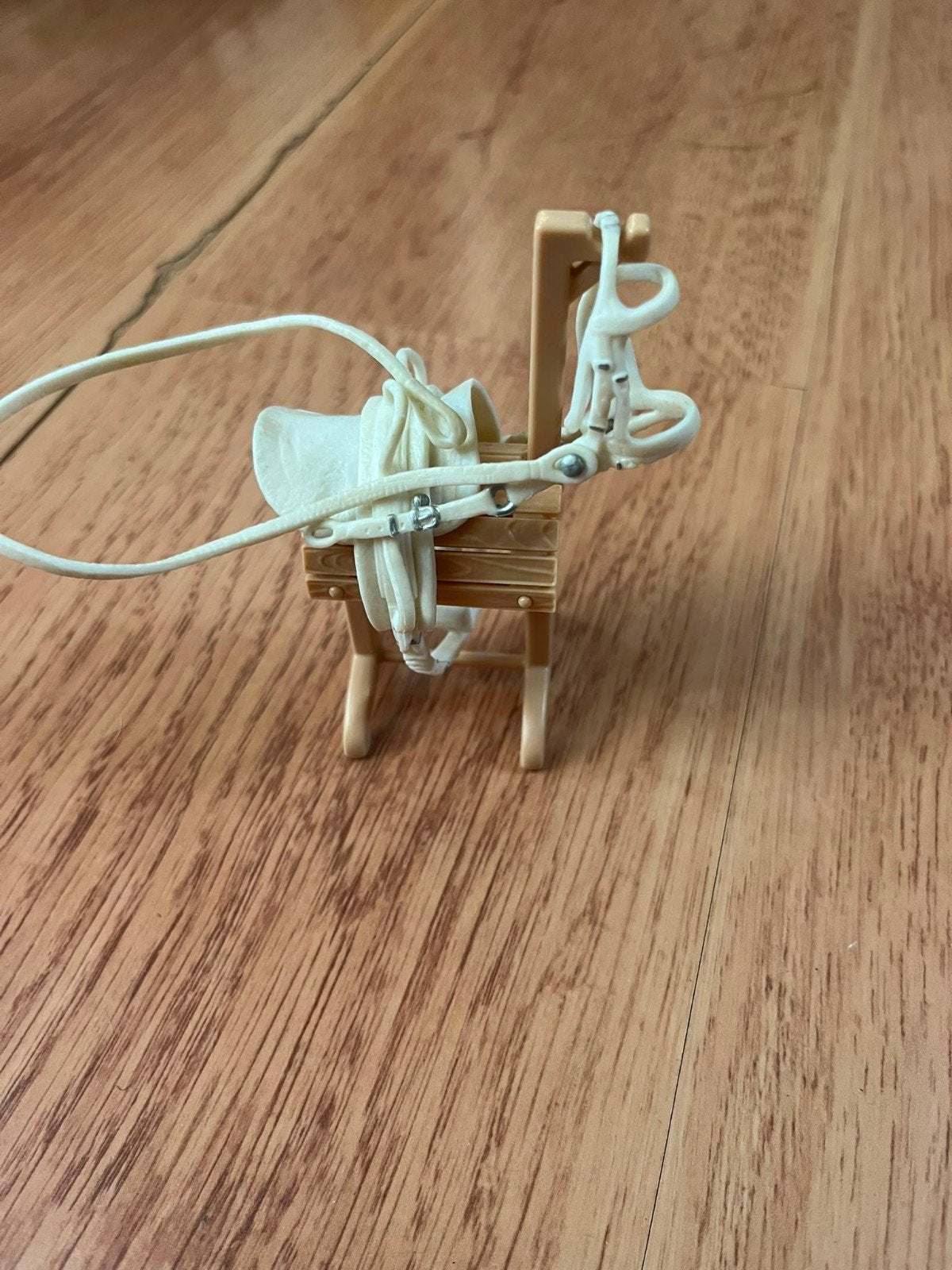 Schleich paardrijset met poppen en accessoires, Ophalen, Gebruikt