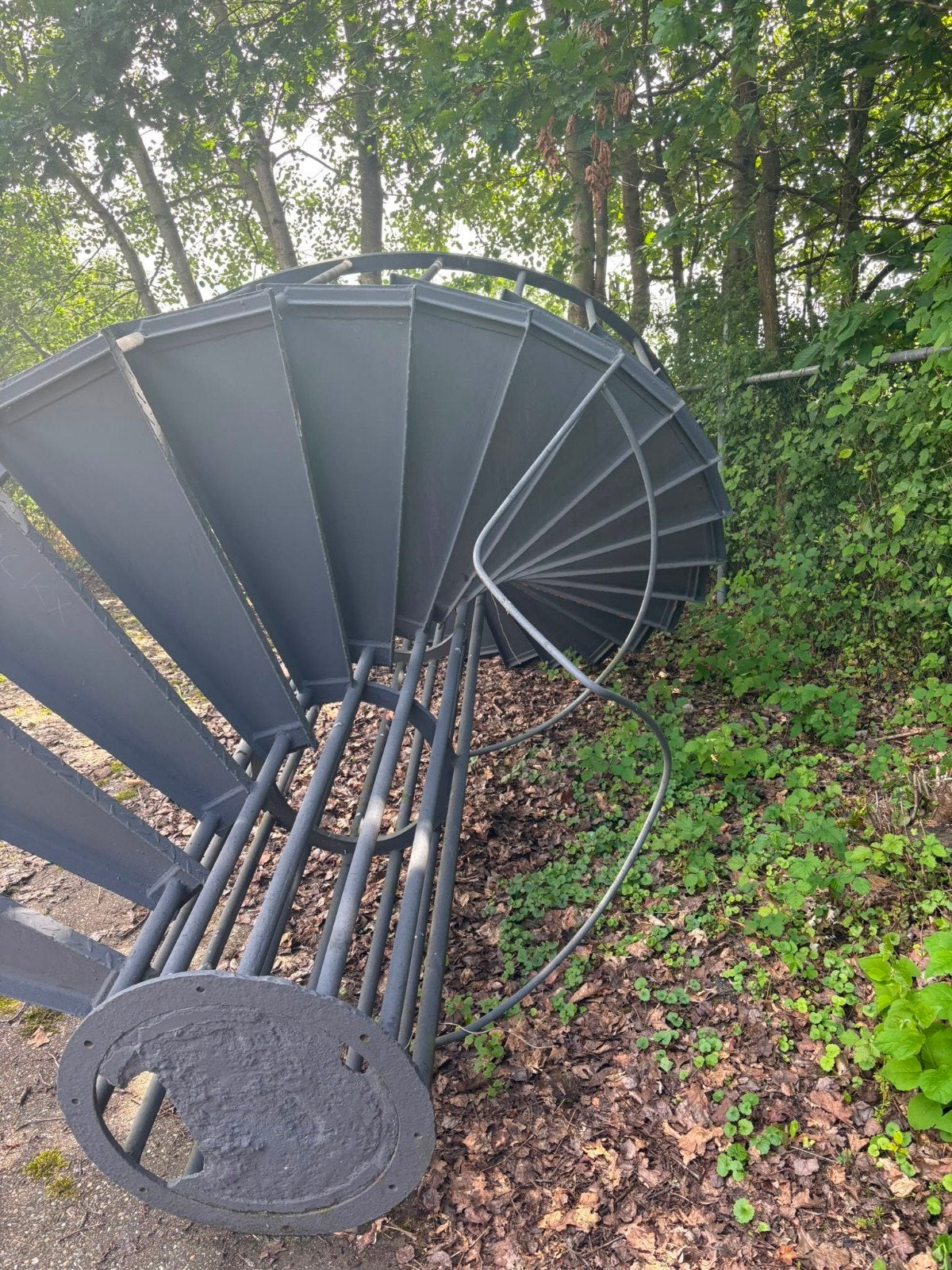 Wenteltrap /stalentrap., Ophalen, Zo goed als nieuw, Trap, 4 meter of meer