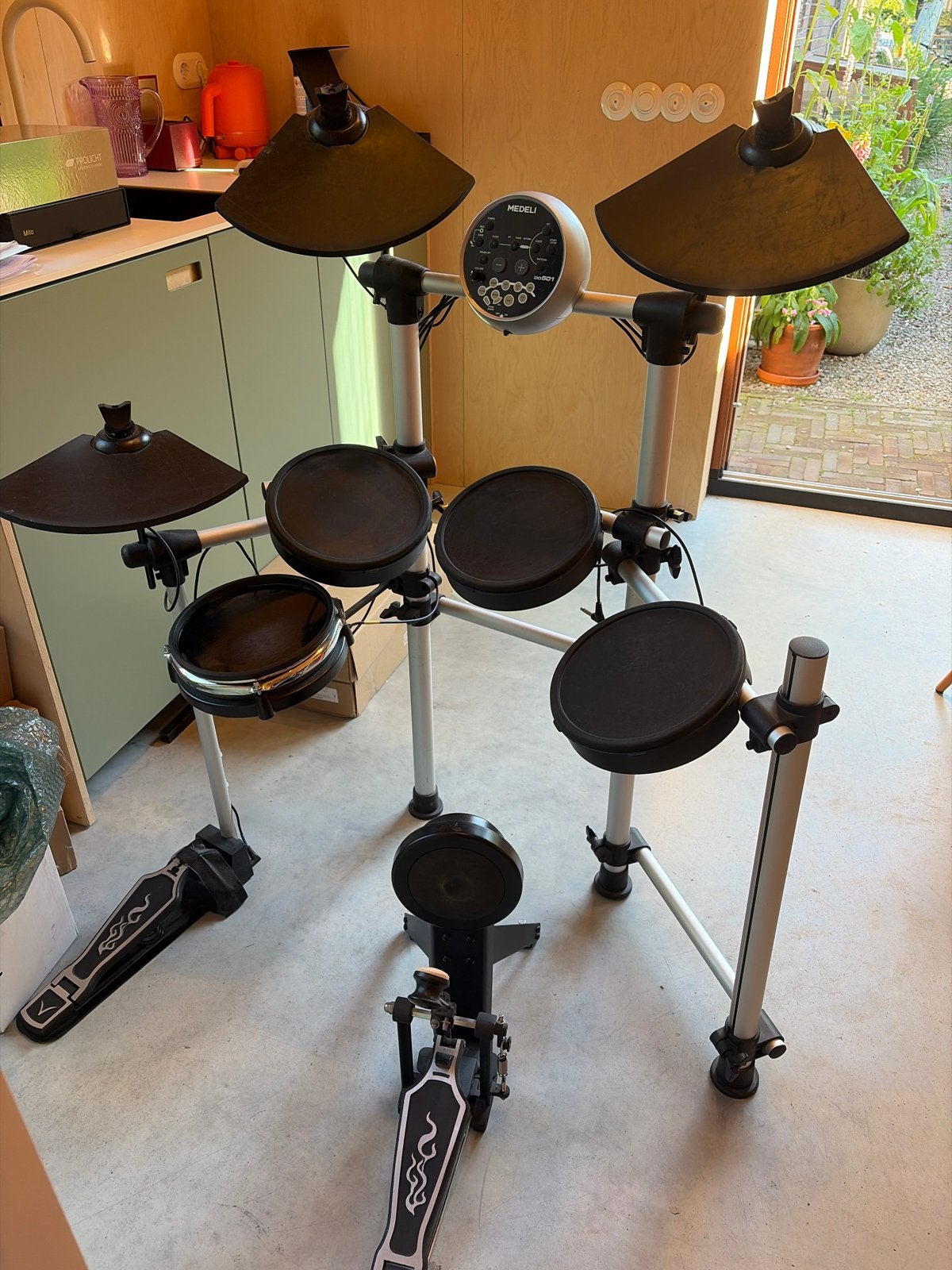 Medeli DD-501 Elektronisch Drumstel, Ophalen, Gebruikt, Overige merken, Elektronisch