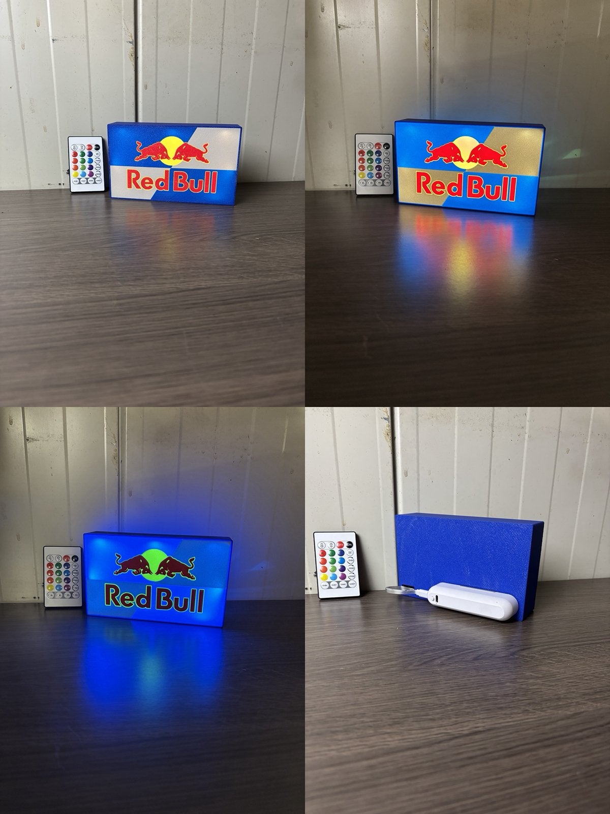 Red Bull LED Lichtbord | RGB  | Garage & Mancave, Ophalen of Verzenden, Nieuw, Lichtbak of (neon) lamp
