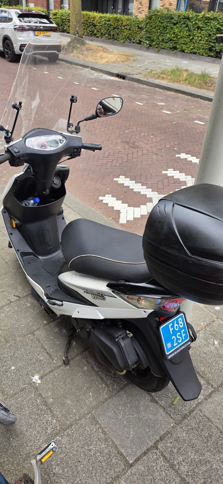 Kymco VP50 Scooter - Wit, Goed Onderhouden, Fietsen en Brommers, Scooters | Kymco, Ophalen, Gebruikt, Overige modellen, Benzine