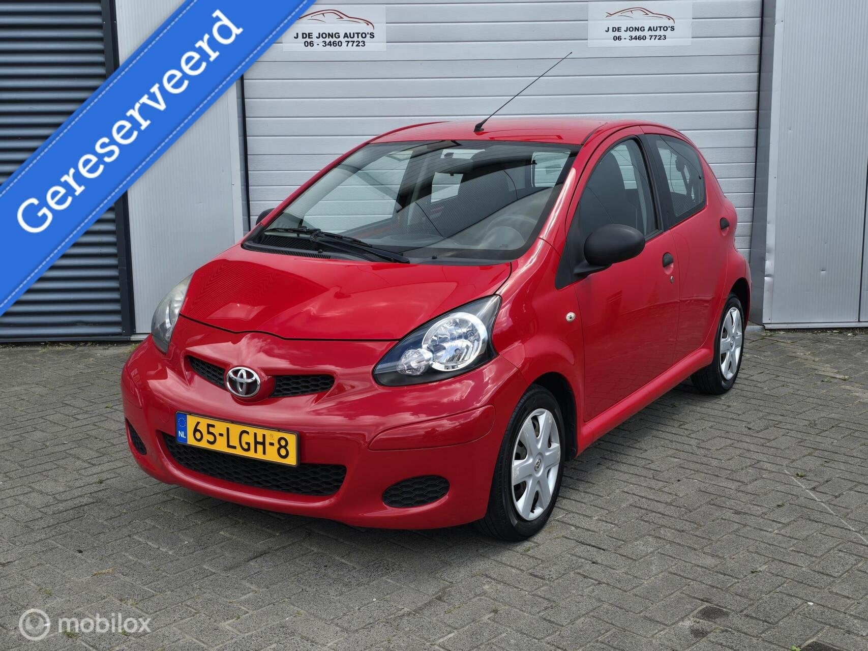 Toyota Aygo 1.0-12V Access Airco! 2e eigenaar! Nieuwe apk!, Voorwielaandrijving, Gebruikt, 4 stoelen, 68 pk