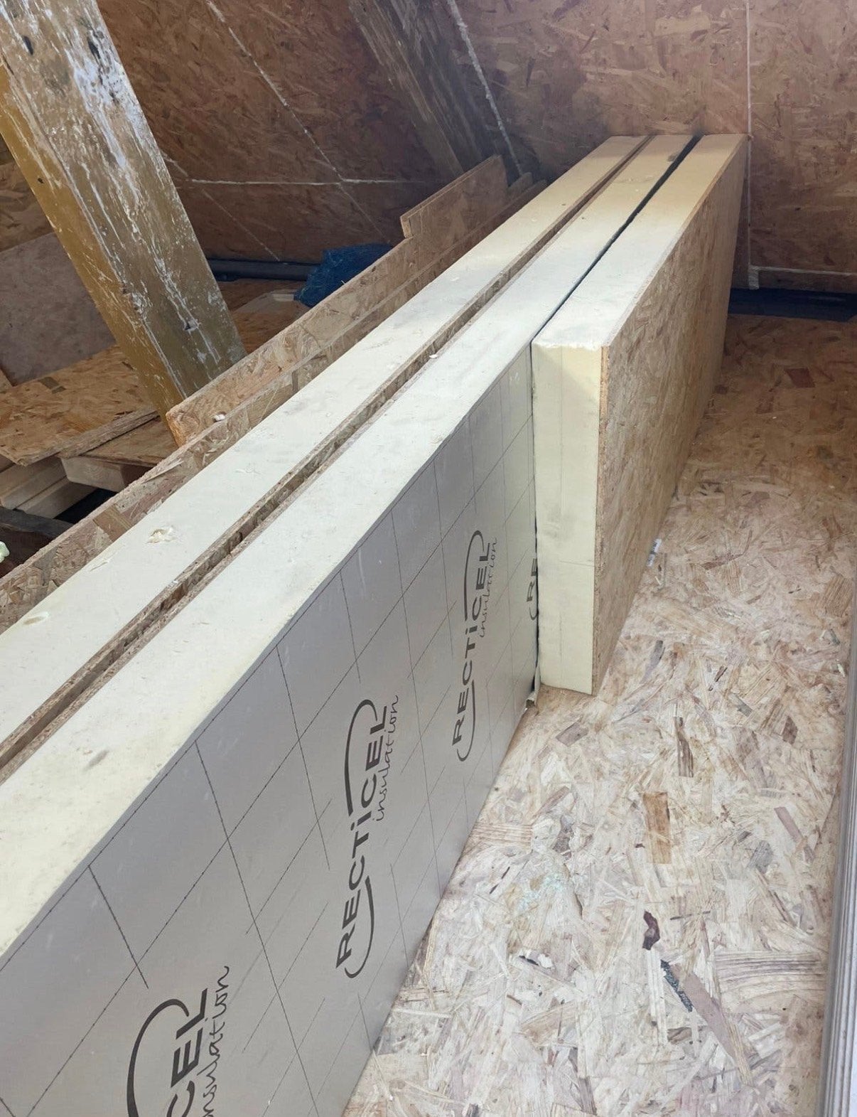 OSB-PIR isolatieplaten met alukraft, RD 4,2, Ophalen, Zo goed als nieuw, Hardschuim (Pir), Minder dan 5 m²