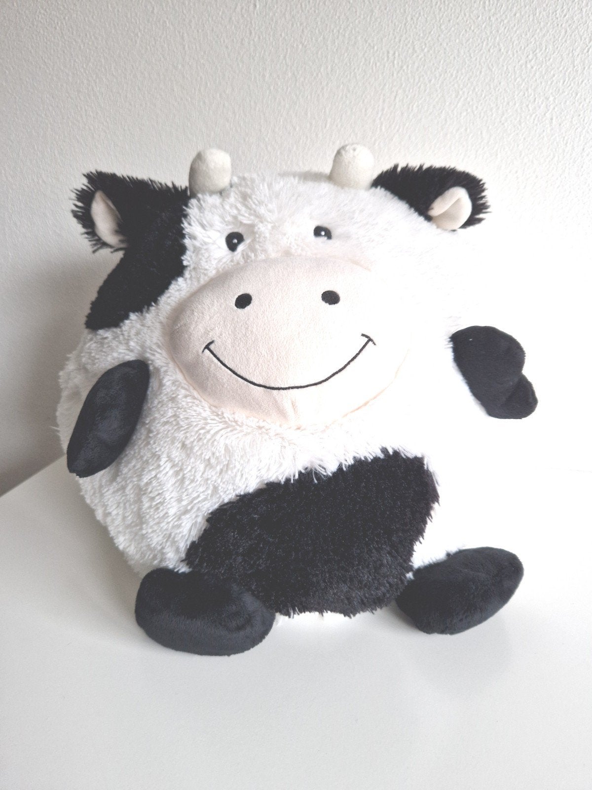 Zwart-witte koe knuffel - Zo goed als nieuw, Kinderen en Baby's, Speelgoed | Knuffels en Pluche, Overige merken, Overige karakters