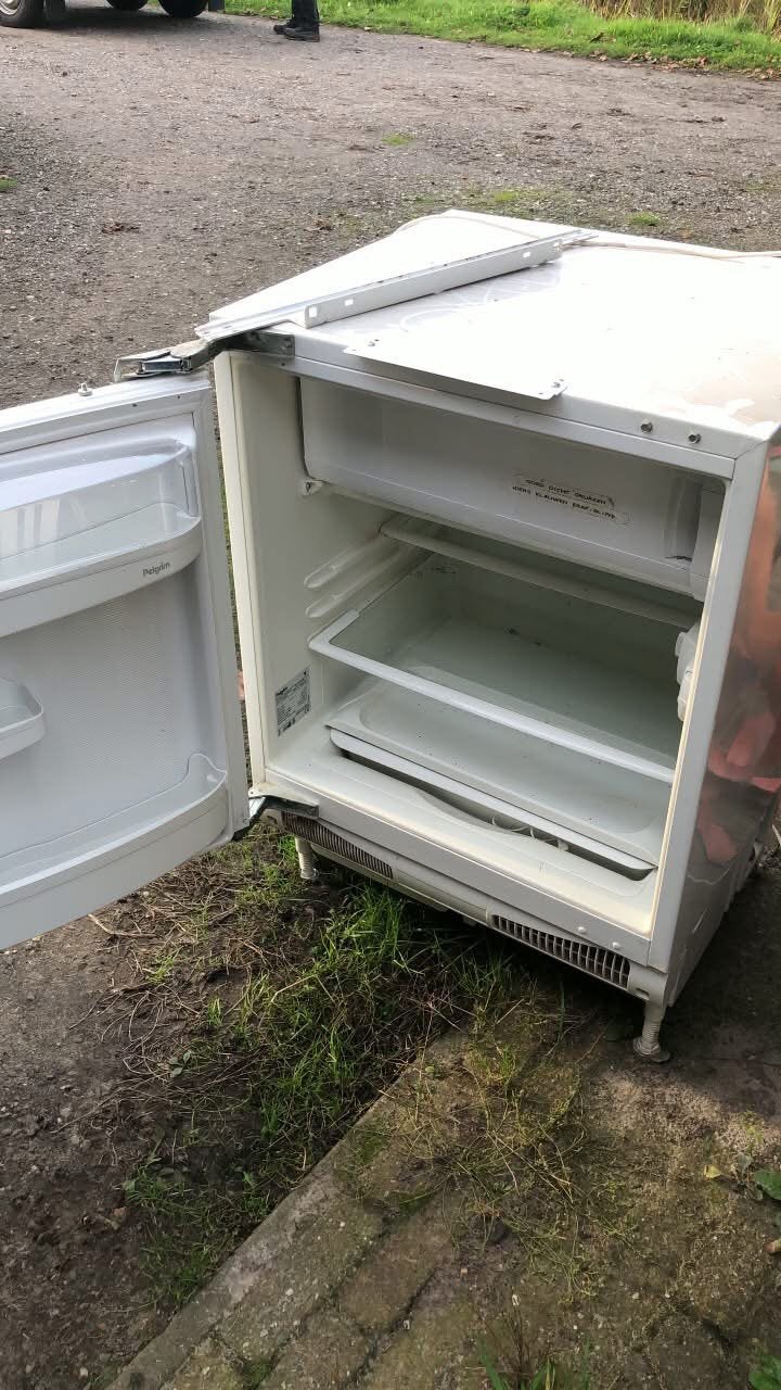 Koekast PELGRIM inbouw met vriesvak over na verbouwing, Ophalen of Verzenden, Zo goed als nieuw, Met vriesvak