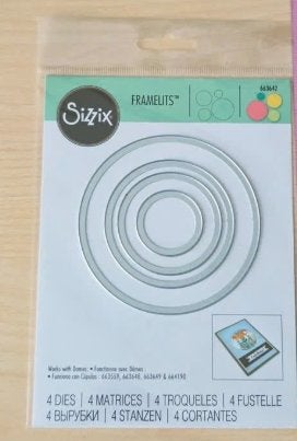 Sizzix - Circles die set, Hobby en Vrije tijd, Ophalen of Verzenden, Nieuw, Frame of Mal, Sizzix