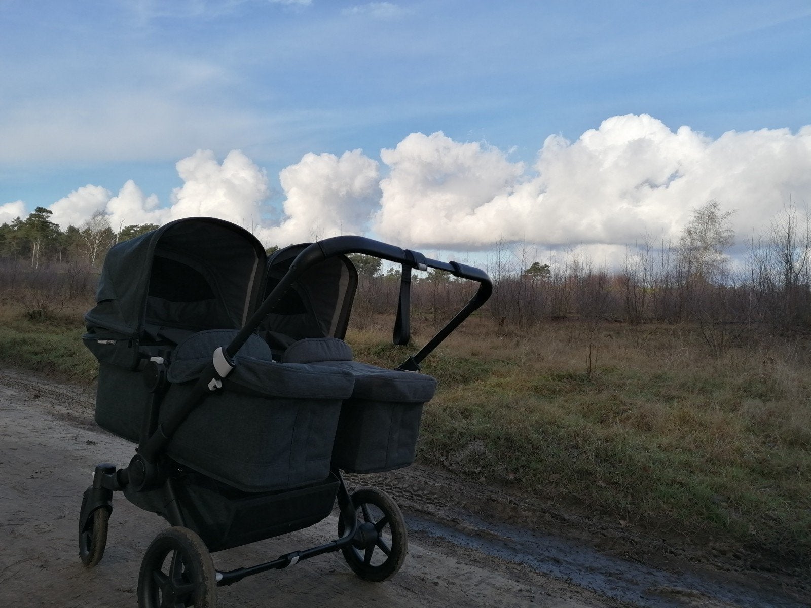 Bugaboo Donkey 3 duo (kleur Mineral washed black), Ophalen of Verzenden, Bugaboo, Duowagen