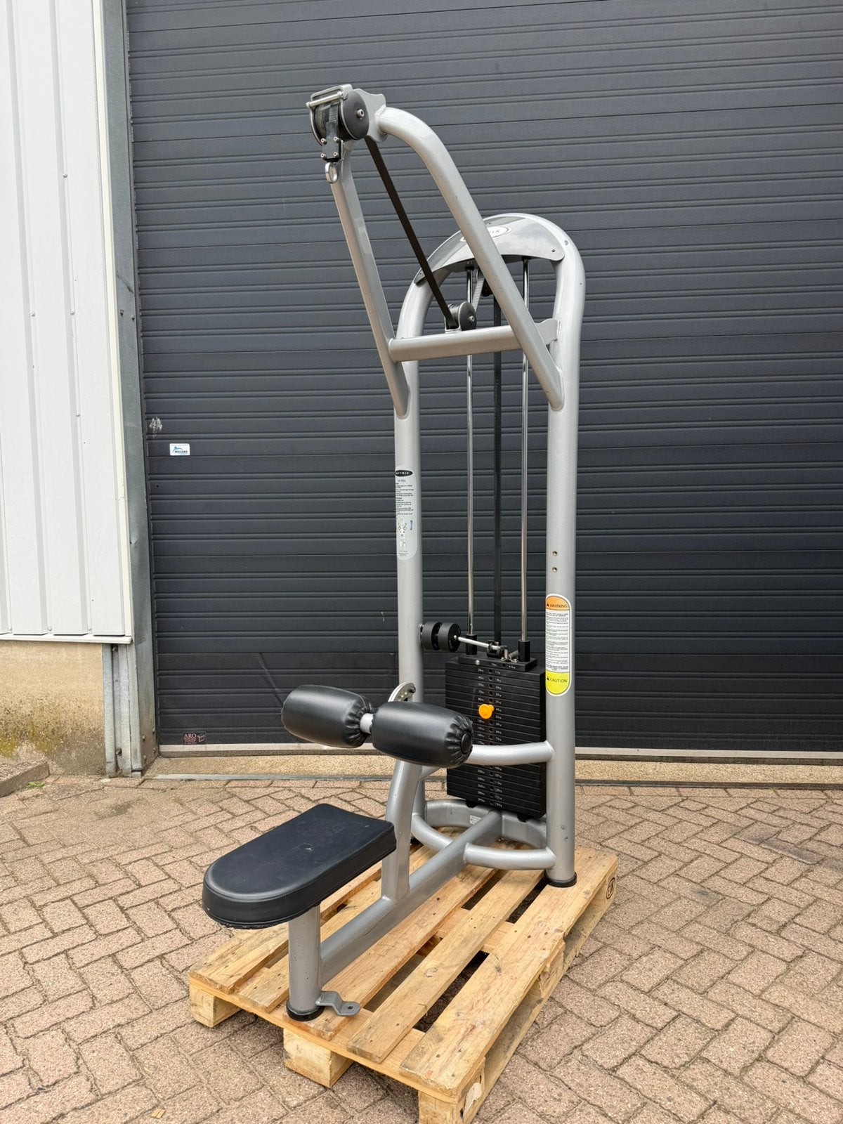 Matrix Lat Pulley met 134kg Gewichten, Sport en Fitness, Fitnessmaterialen, Ophalen, Gebruikt, Overige typen