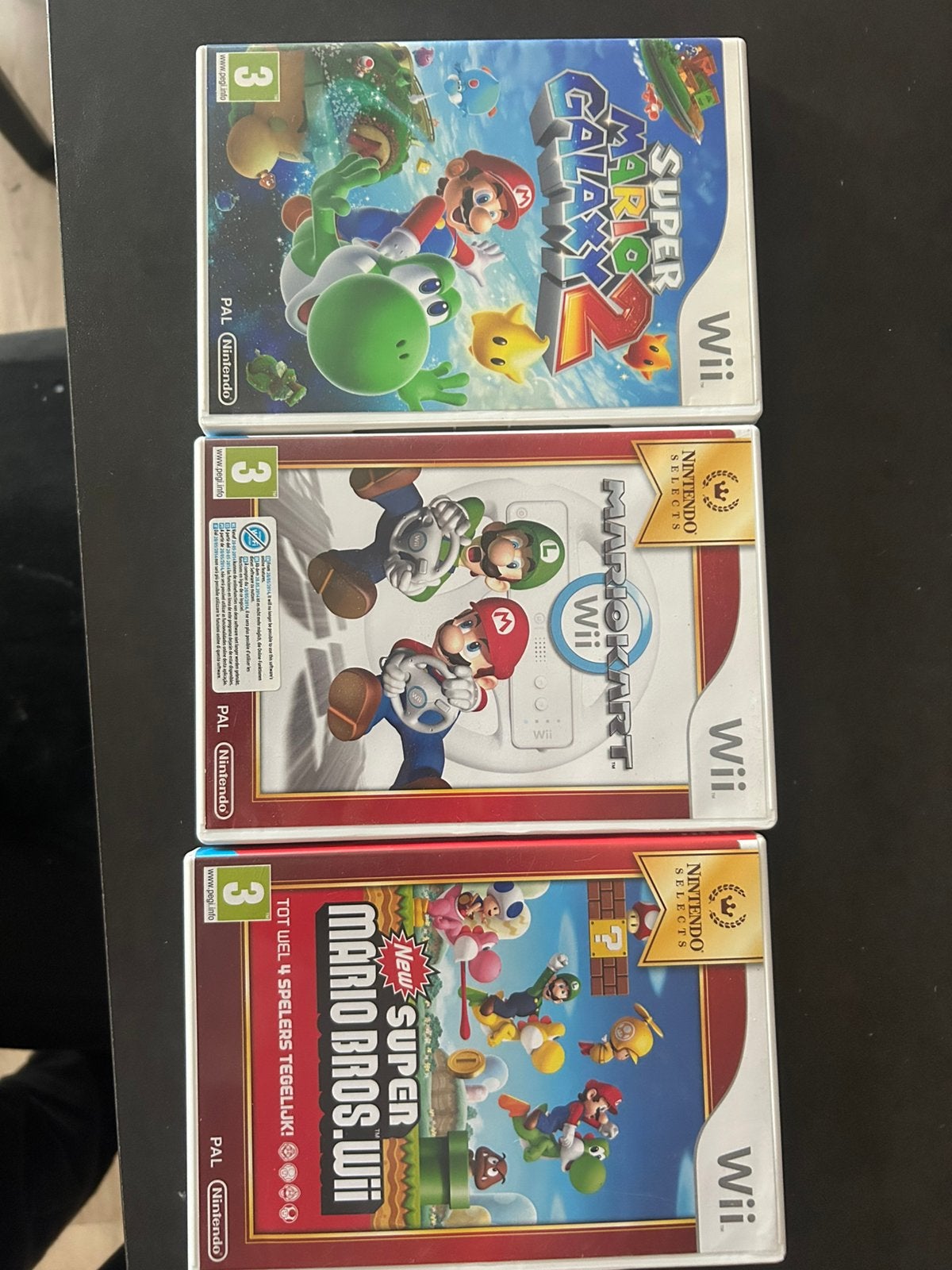 Nintendo wii spelen mario kart mario bros marko galaxy2, Spelcomputers en Games, Games | Nintendo Wii, Racen en Vliegen, Ophalen of Verzenden