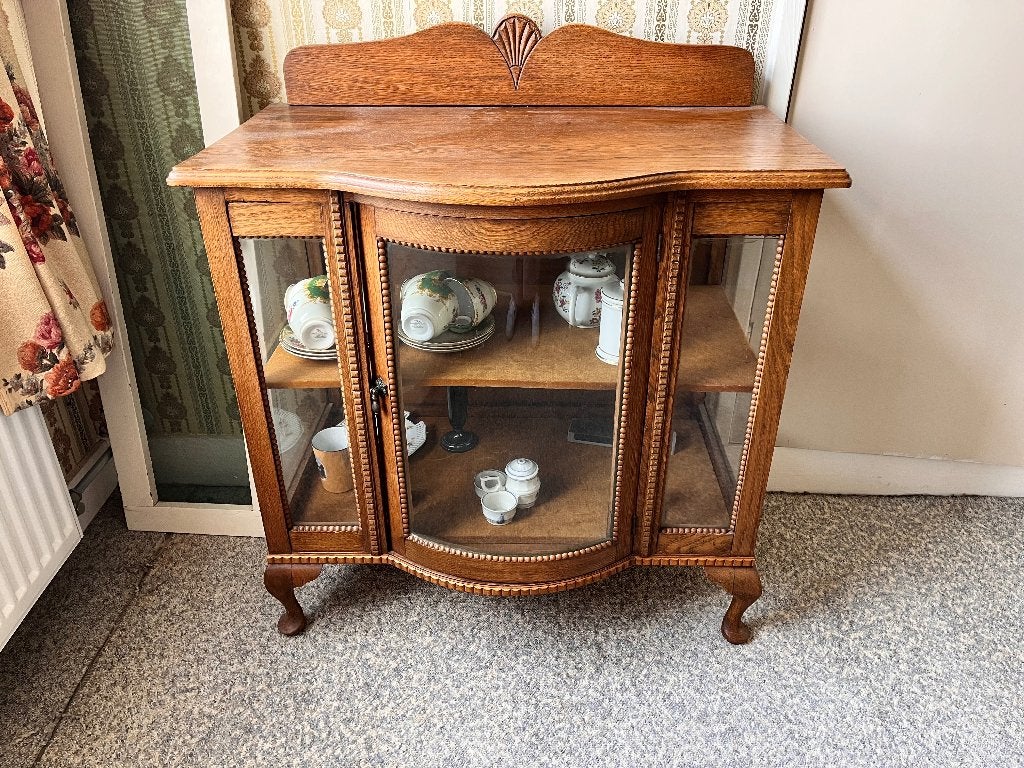 theekastje, Ophalen, Gebruikt, 50 tot 100 cm, Glas
