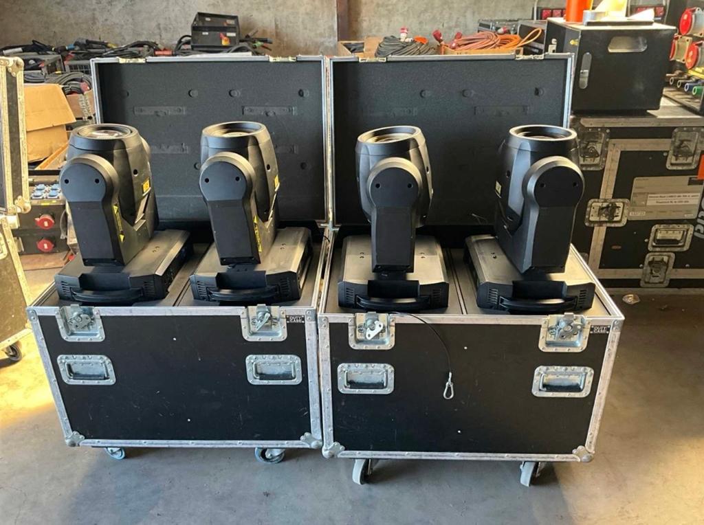 Martin Rush MH3 Moving Heads met Flightcases, Muziek en Instrumenten, Ophalen of Verzenden, Gebruikt, Licht
