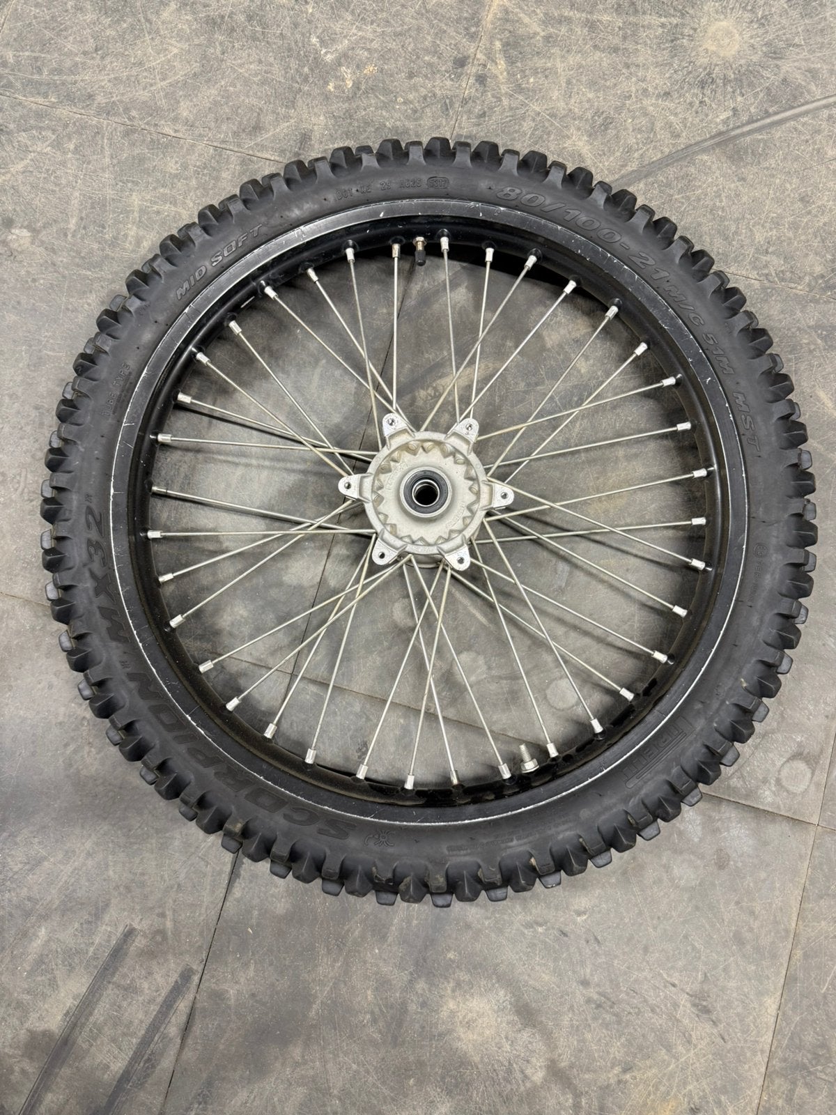 Yamaha yz voorwiel, Ophalen, Gebruikt