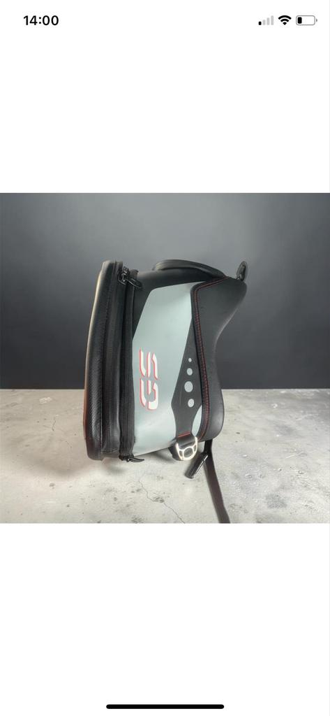 Nieuwe Tanktas voor BMW GS - Zwart/Grijs met Rood Stiksel, Ophalen of Verzenden, Nieuw