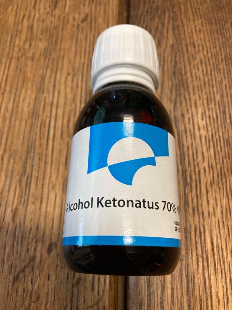 Alcohol Ketonatus 70% van Orphi farma, Ophalen of Verzenden