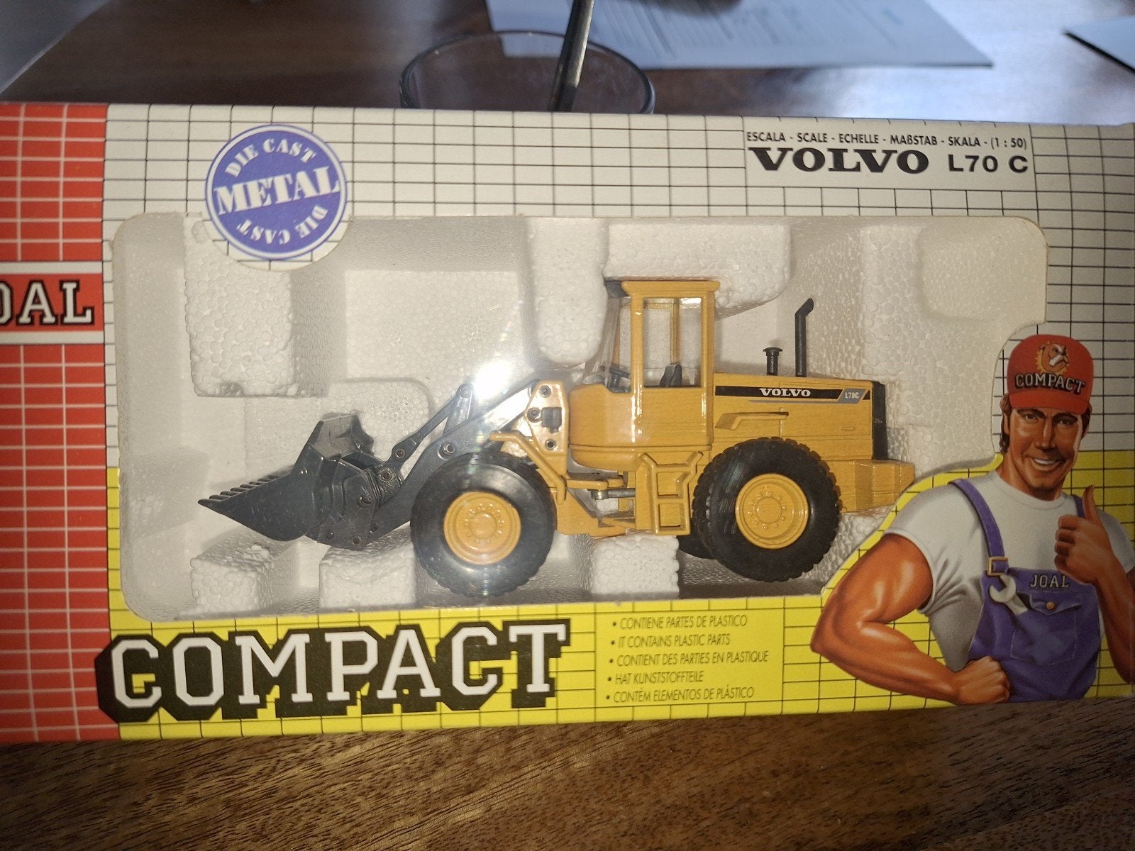 Joal Compact Volvo L70 C Die Cast Metal Schaalmodel, Ophalen of Verzenden, Nieuw