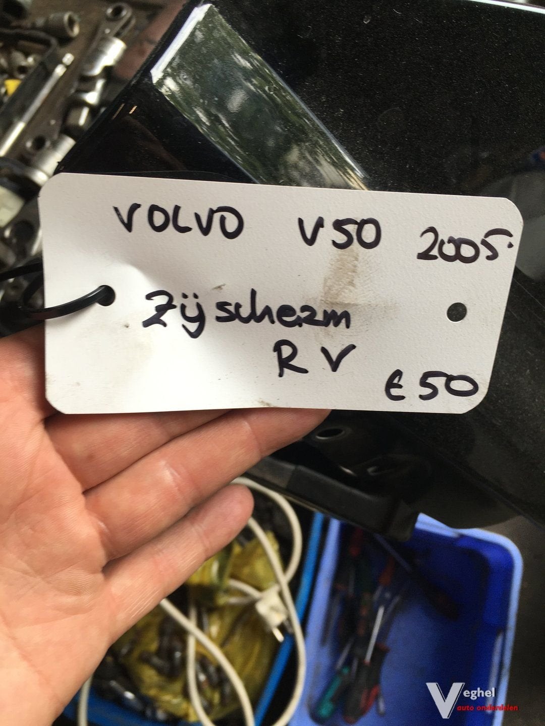 Volvo V50 2005 Voorscherm Rechtsvoor, Gebruikt, -, -, Ophalen of Verzenden
