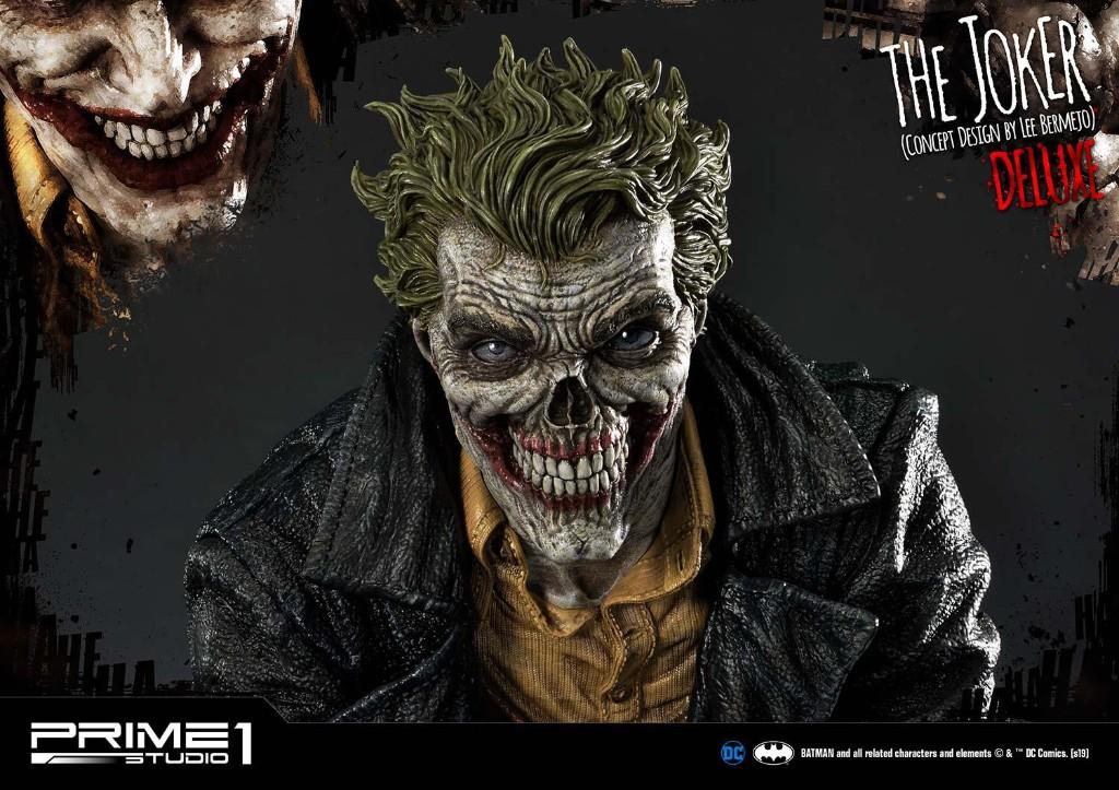 Prime 1 Studio Joker 1/3 Deluxe Lee Bermejo, Ophalen of Verzenden, Zo goed als nieuw