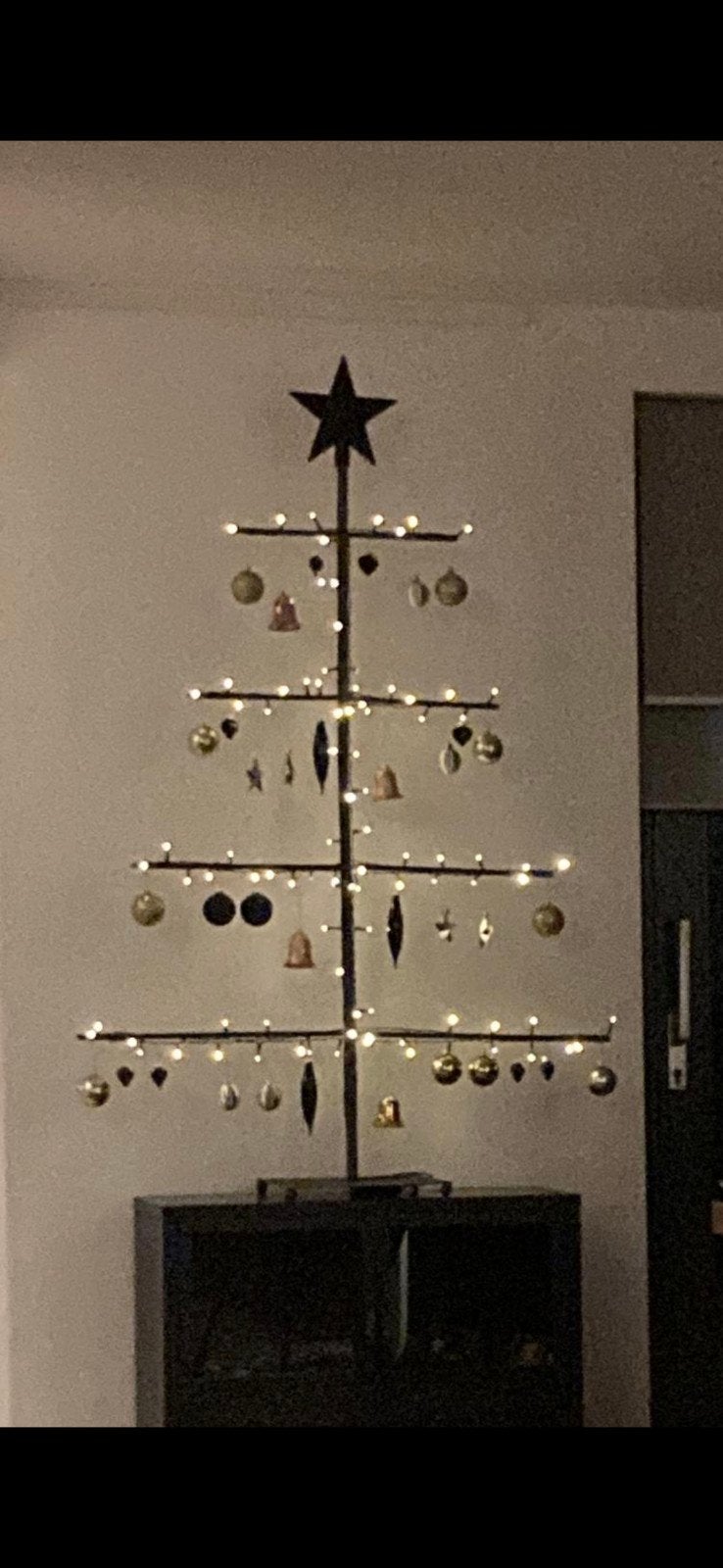 metalen kerstboom, Diversen, Ophalen, Zo goed als nieuw