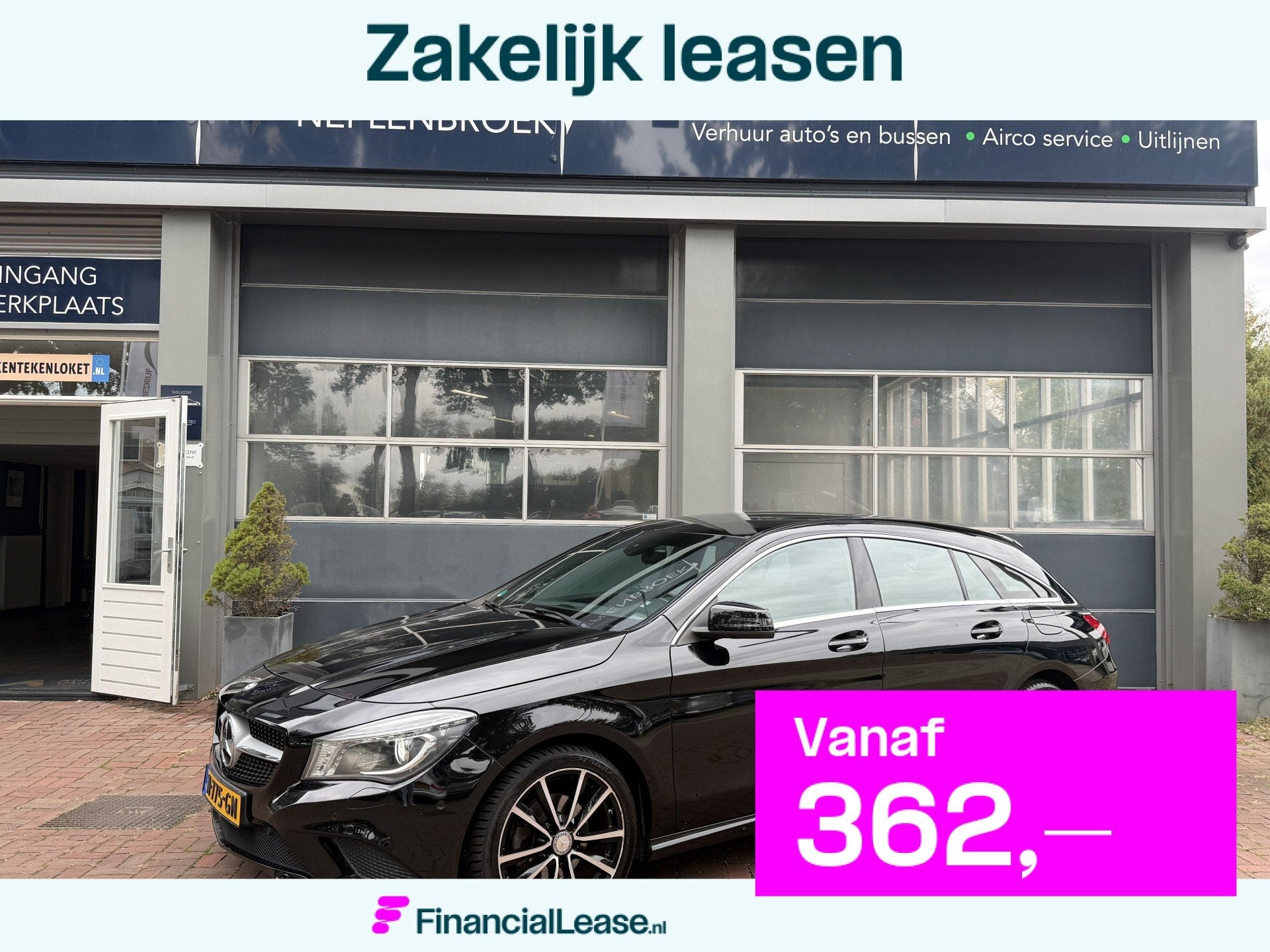 Mercedes-Benz CLA Shooting Brake 180 Bj 2015 km 136.000 Navi, Voorwielaandrijving, Stof, Gebruikt, 4 cilinders