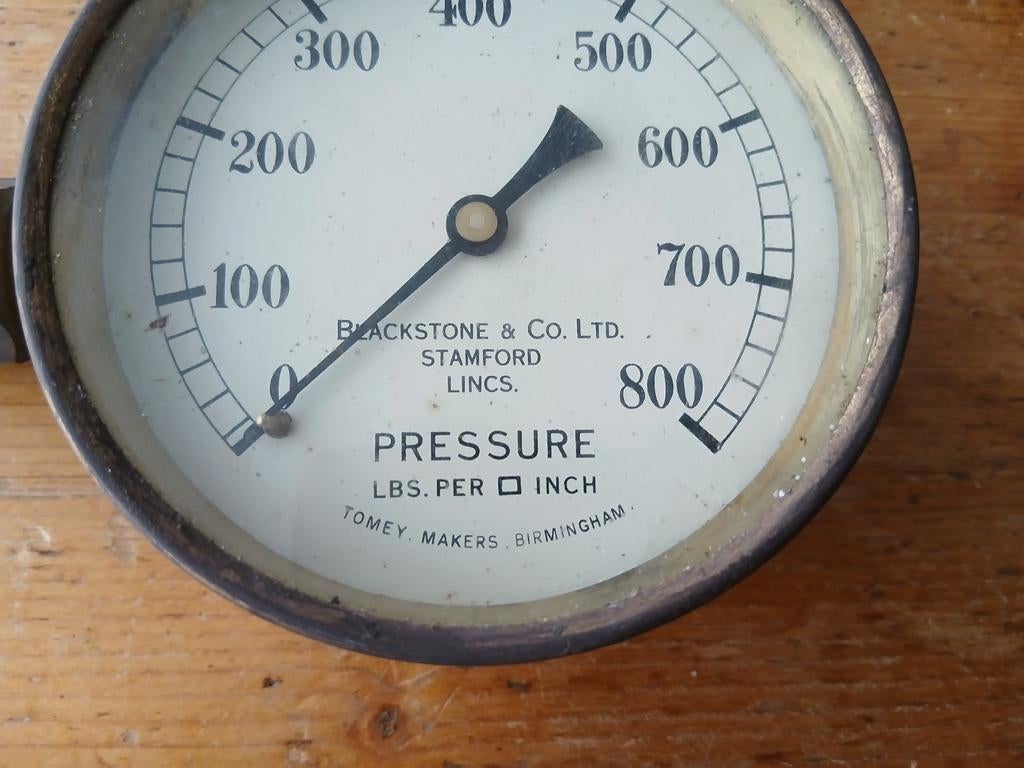 Manometer Blackstone Stamford, Ophalen of Verzenden
