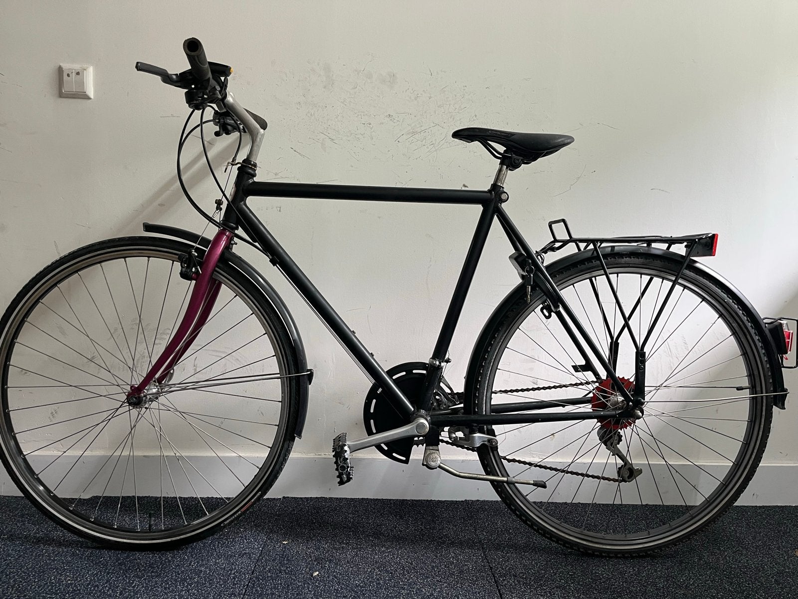 HKS sportfiets met 21 versnellingen, 28 inch, Gebruikt, Velgrem, 57 tot 61 cm