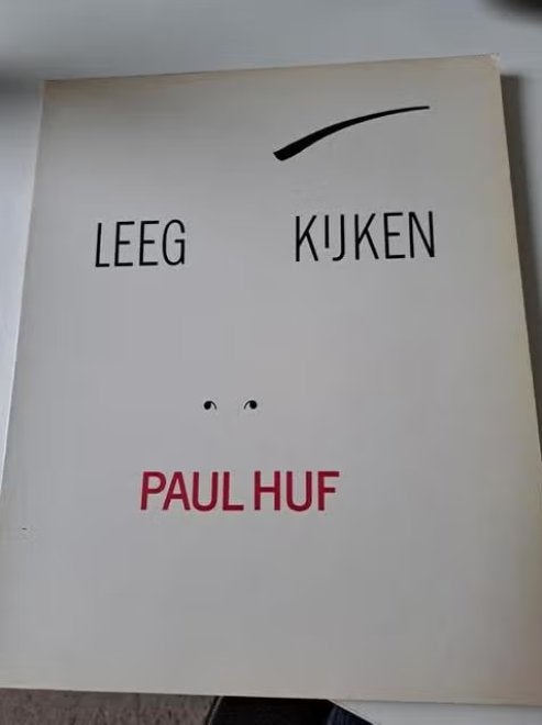 Leeg kijken - Paul Huf - Fotoboek, Ophalen of Verzenden, Gelezen, Fotografen