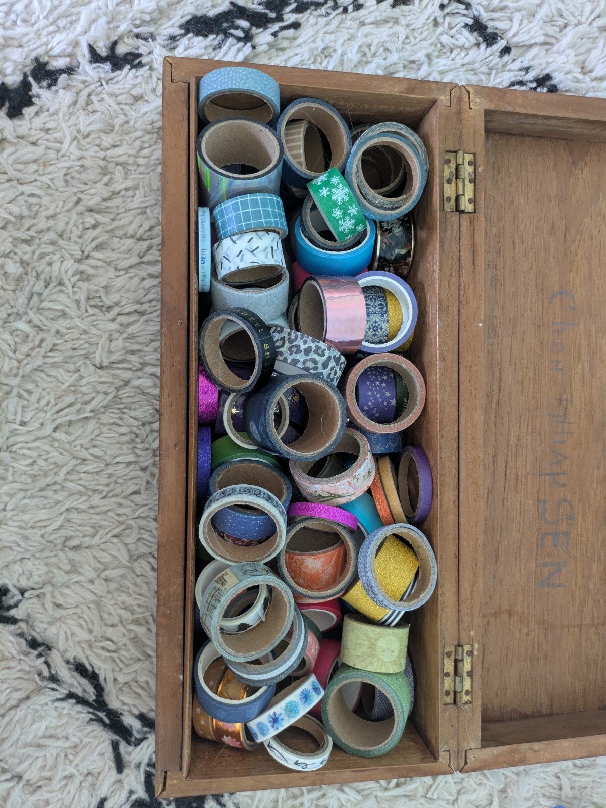 90 washi tapes, Hobby en Vrije tijd, Zelfklevend, Overige thema's, Meerkleurig, Ophalen of Verzenden