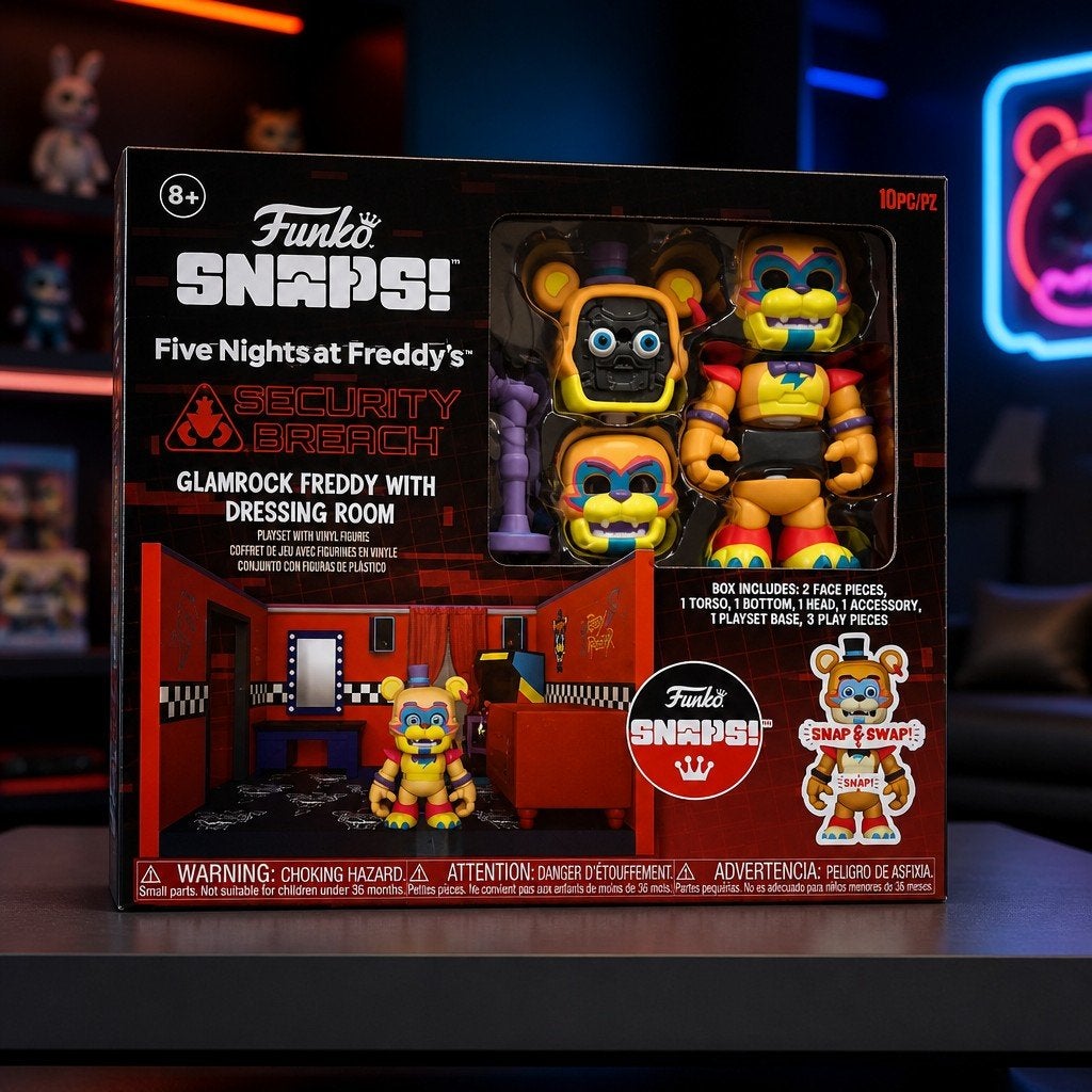 Funko Snaps! Five Nights at Freddy's Glamrock Freddy, Verzenden, Nieuw