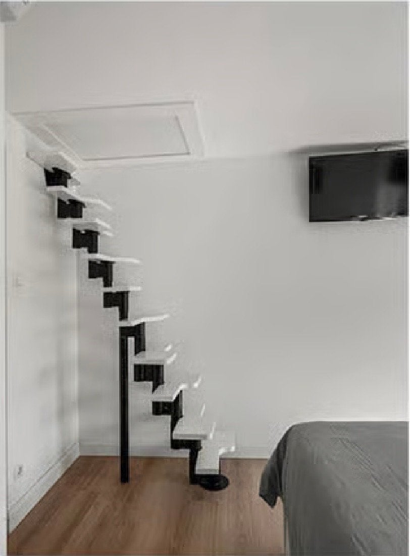 Robuste ganzen/molenaarstrap, Doe-het-zelf en Verbouw, Ladders en Trappen, Gebruikt, Trap, Minder dan 2 meter, Ophalen