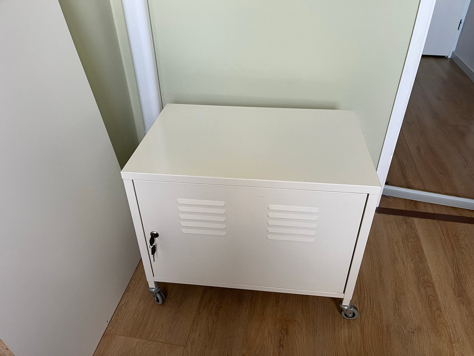 IKEA PS Kastje op Wielen Wit, Ophalen, Gebruikt