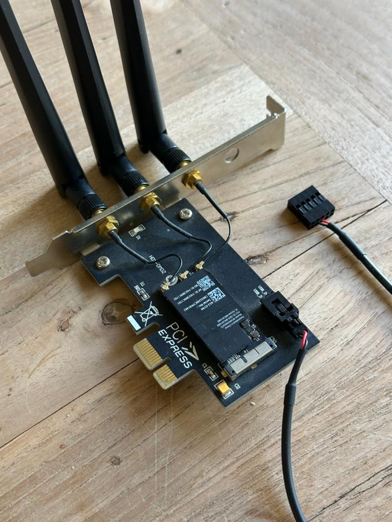 PCIe WiFi Bluetooth Kaart BCM943602CS Apple Hackintosh, Computers en Software, Netwerkkaarten, Gebruikt, Intern, Ophalen of Verzenden