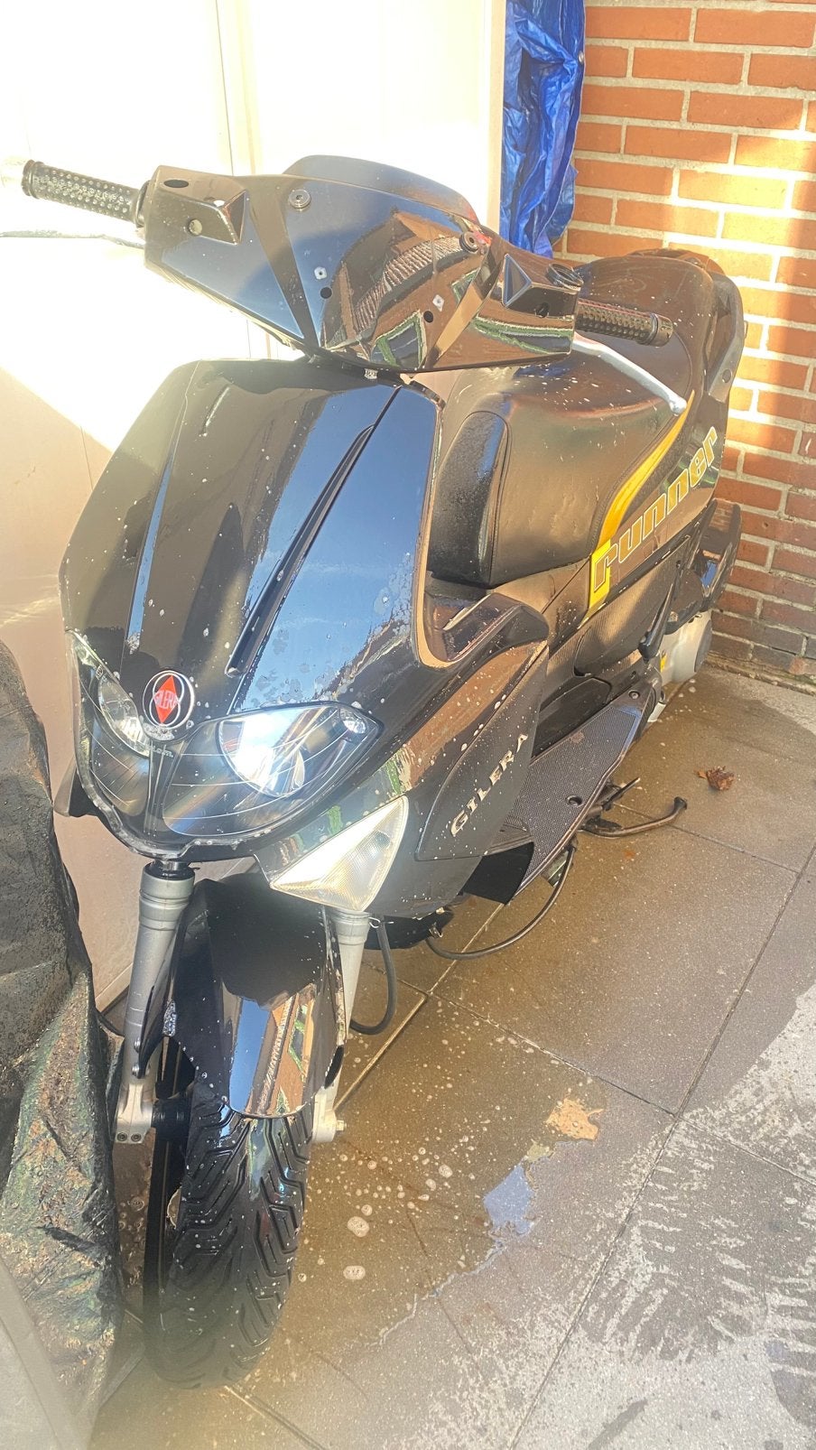 Gilera runner 200cc motorscooter, Fietsen en Brommers, Ophalen of Verzenden, Gebruikt, Benzine, Gilera