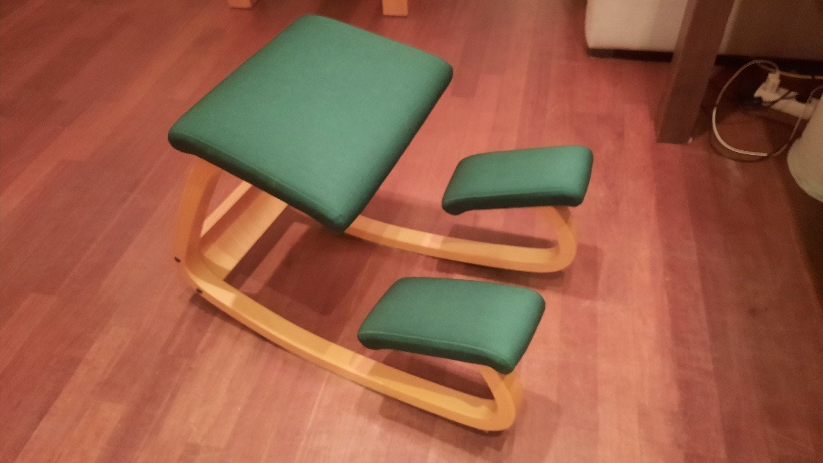 Stokke Varier Variable Balans Kniestoel Groen, Ophalen, Ergonomisch, Scandinavisch, Gebruikt, Overige kleuren