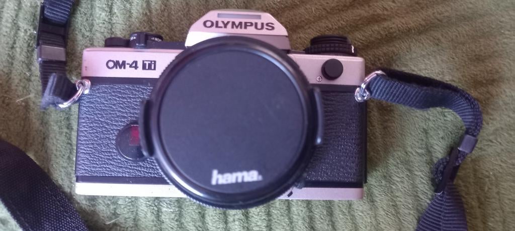 Olympus OM-4 Ti, incl olympus F280., Ophalen of Verzenden, Spiegelreflex, Olympus