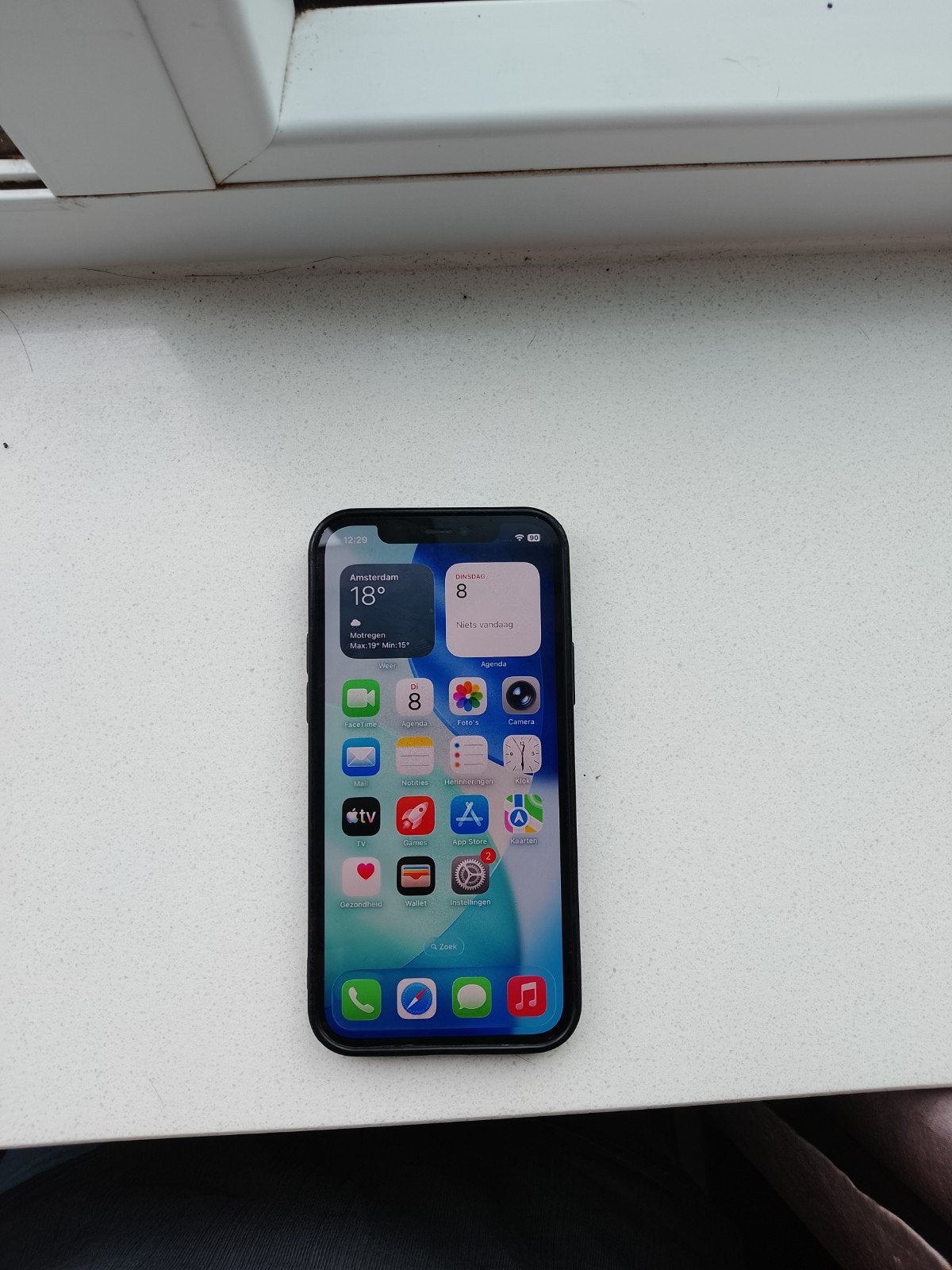 iPhone 12 Pro 128GB - Goede staat, 80% batterij, Telecommunicatie, Ophalen, 128 GB, Blauw, IPhone 12 Pro