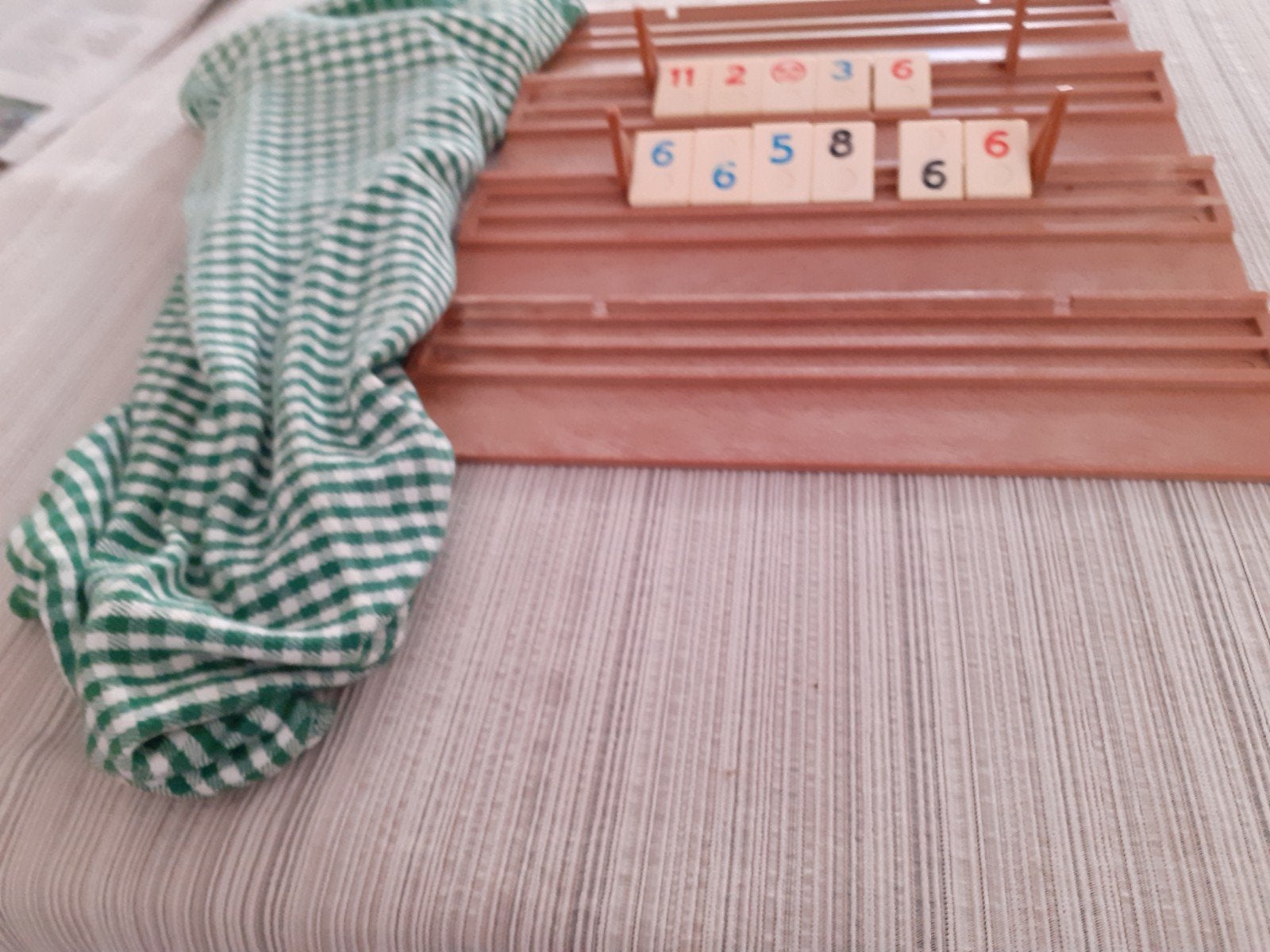 Spel Rummikub, Drie of vier spelers, Ophalen of Verzenden, Zo goed als nieuw