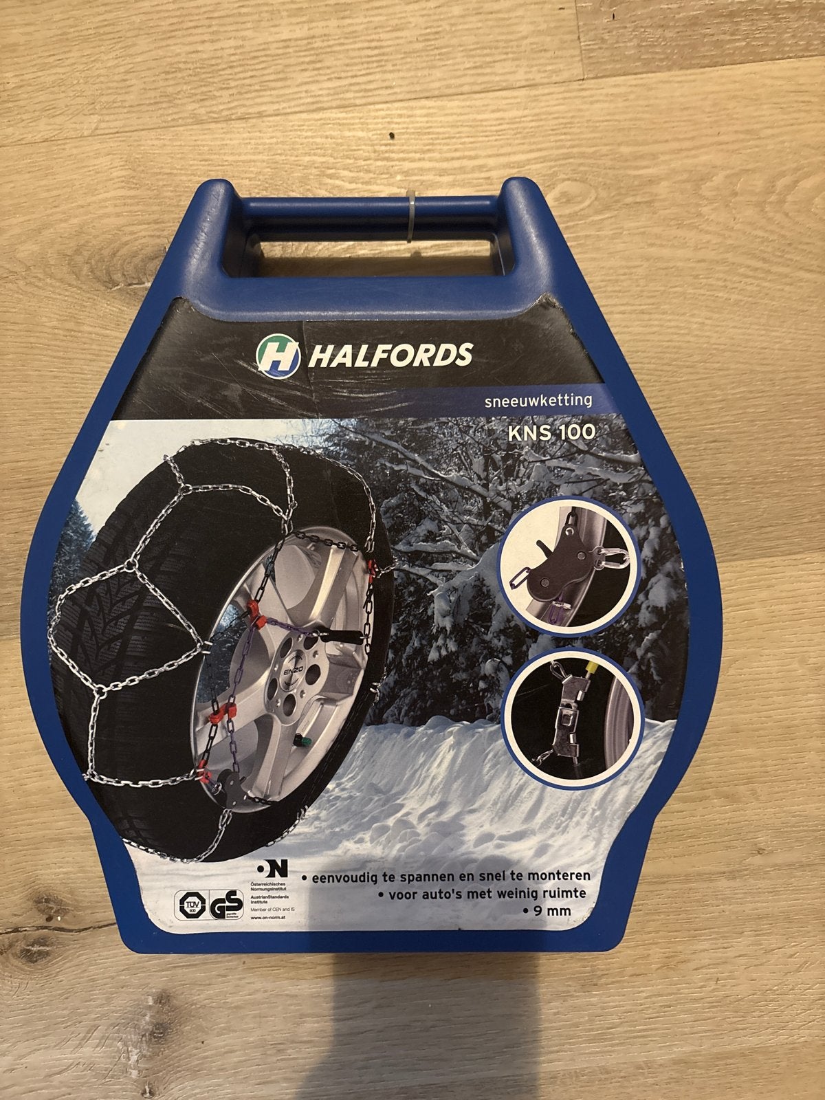 Halfords KNS 100 Sneeuwkettingen - Ongebruikt, Auto diversen, Ophalen of Verzenden, Nieuw