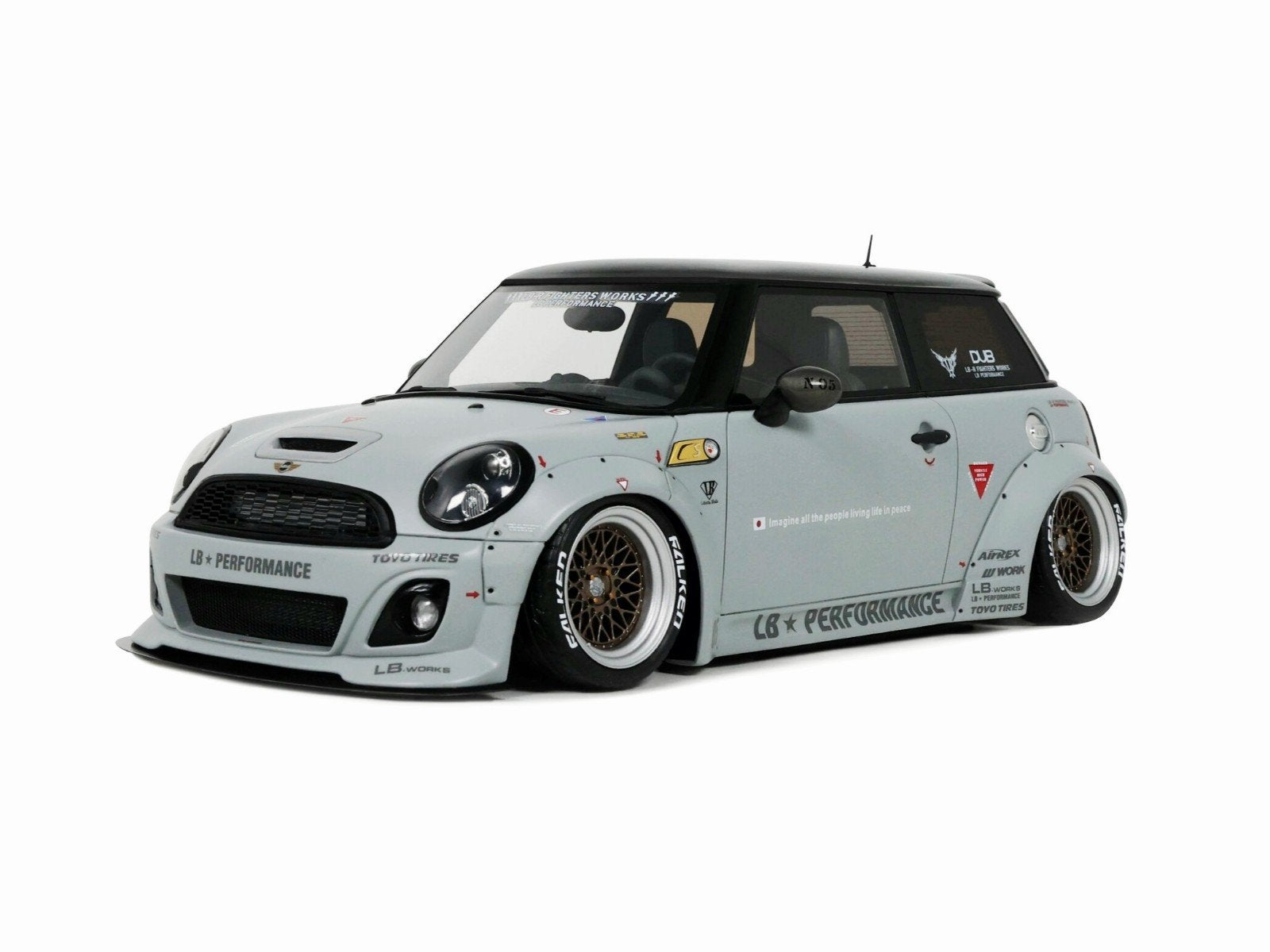 Nieuw binnen! OT1212 Mini Cooper LB-Works OTTO 1:18, Ophalen of Verzenden, Zo goed als nieuw, OttOMobile