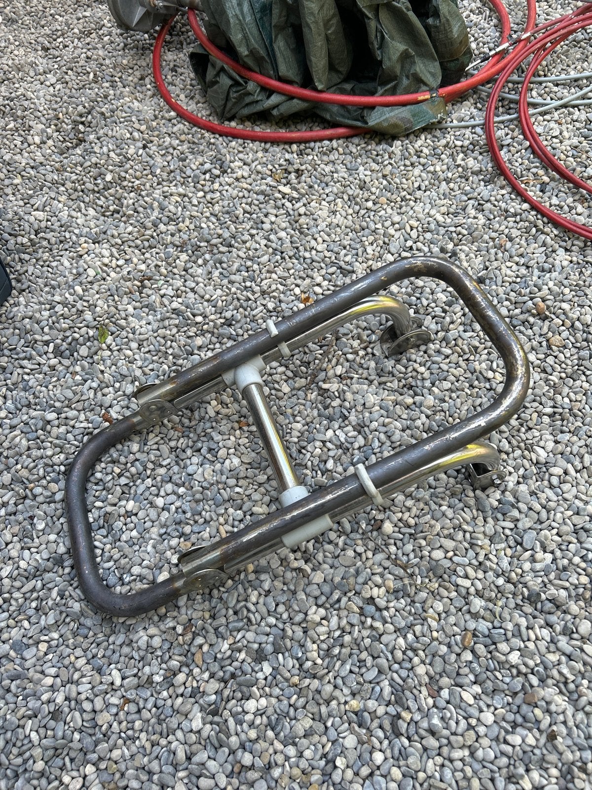 Zwemtrap boot 3 treden, Ophalen, Gebruikt, Overige typen