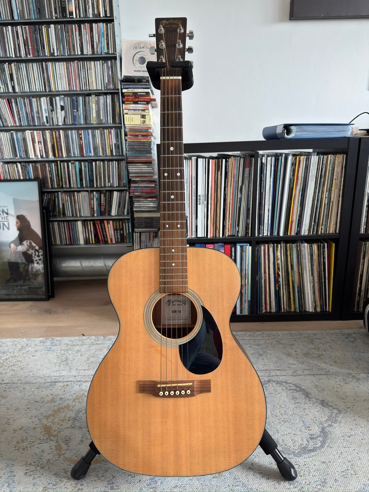 Martin OM1E akoestische gitaar (USA), Ophalen, Zo goed als nieuw, Western- of Steelstringgitaar