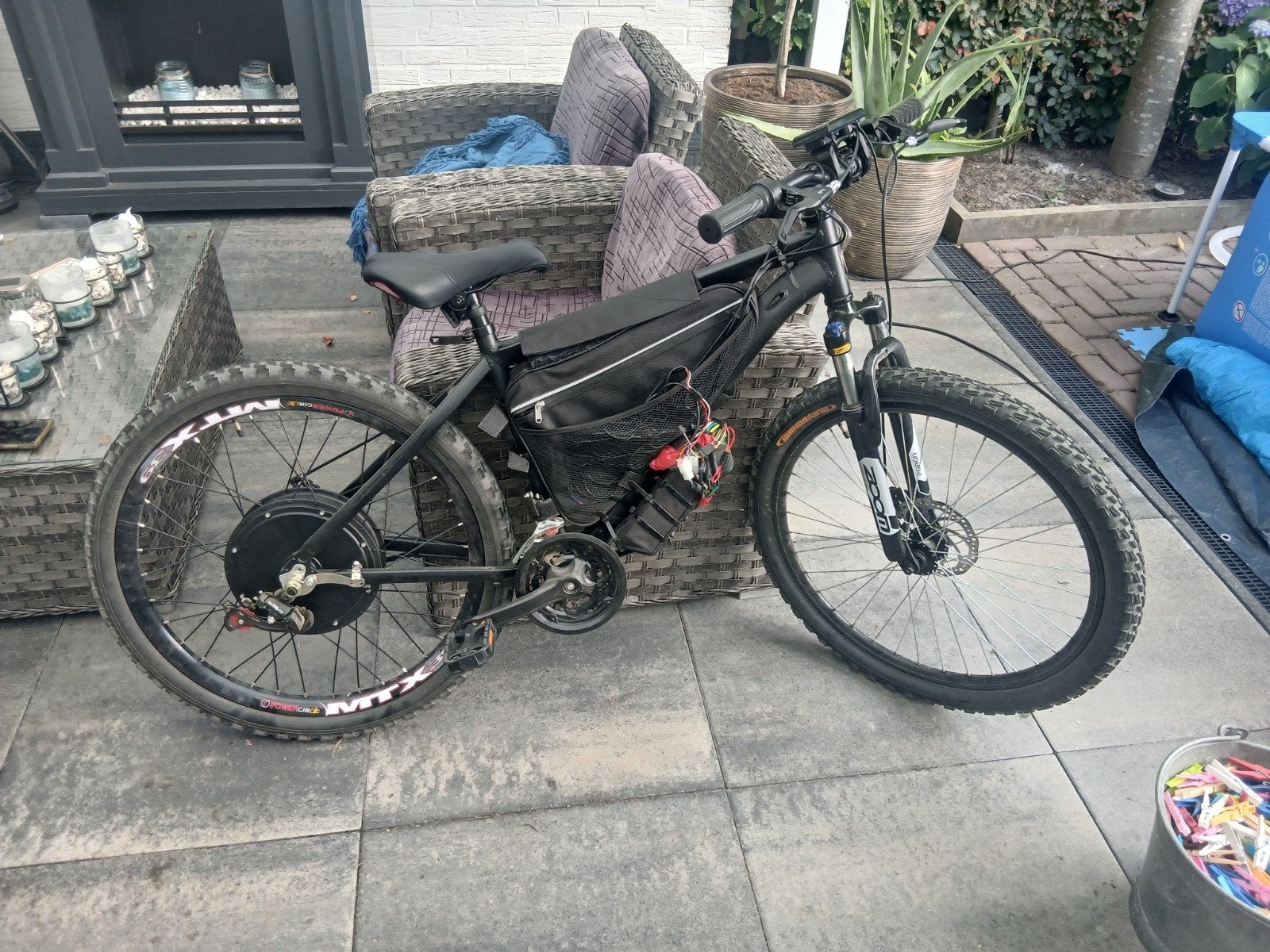 Zwarte 3kw 60v 60a conversion kit, Overige merken, Ophalen of Verzenden, Zo goed als nieuw, 51 tot 55 cm