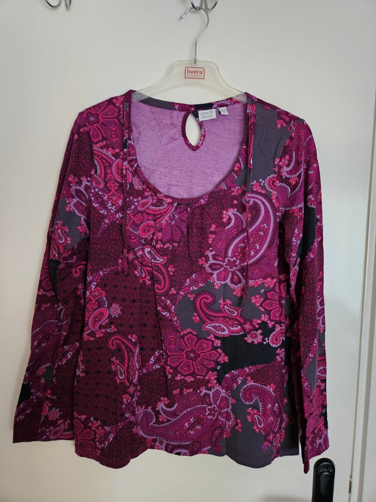 Esprit shirt met lange mouwen, XL, Meerkleurig, Maat 46/48 (XL) of groter, Ophalen of Verzenden, Zo goed als nieuw