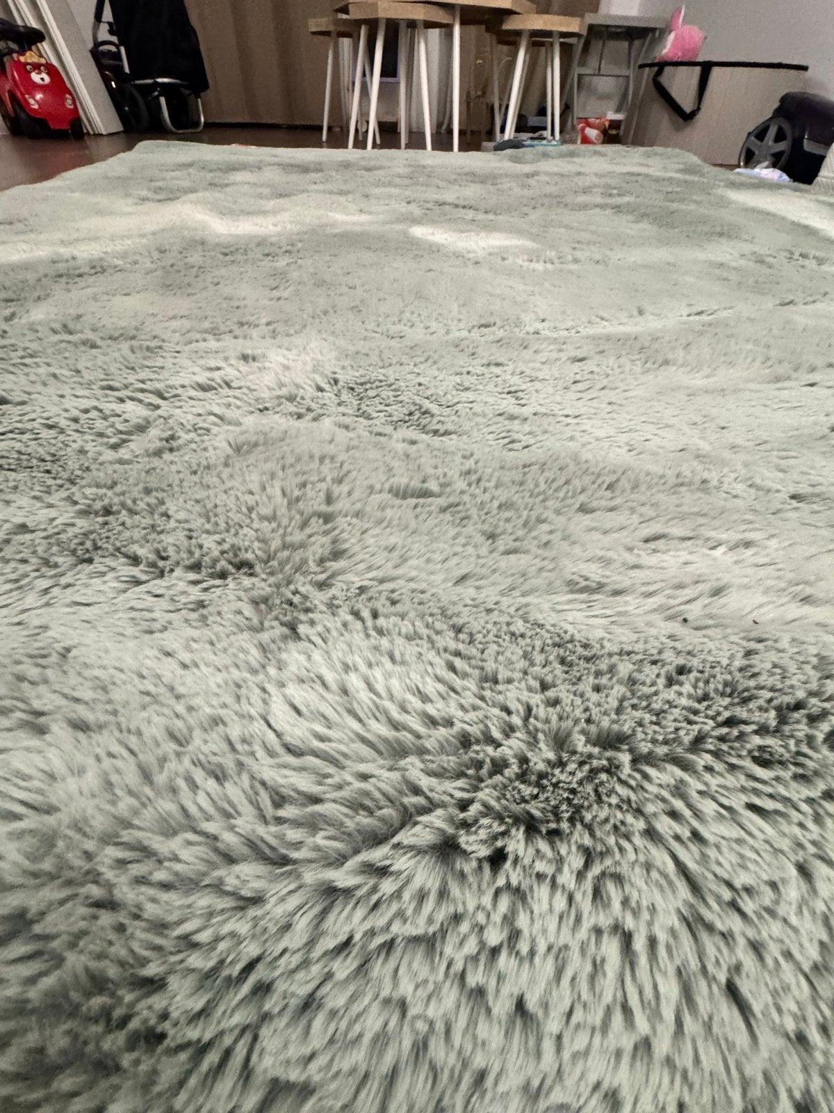 Zacht Jade Groen Vloerkleed - HEAVEN Design 200x290cm, Ophalen, 150 tot 200 cm, 200 cm of meer, Zo goed als nieuw